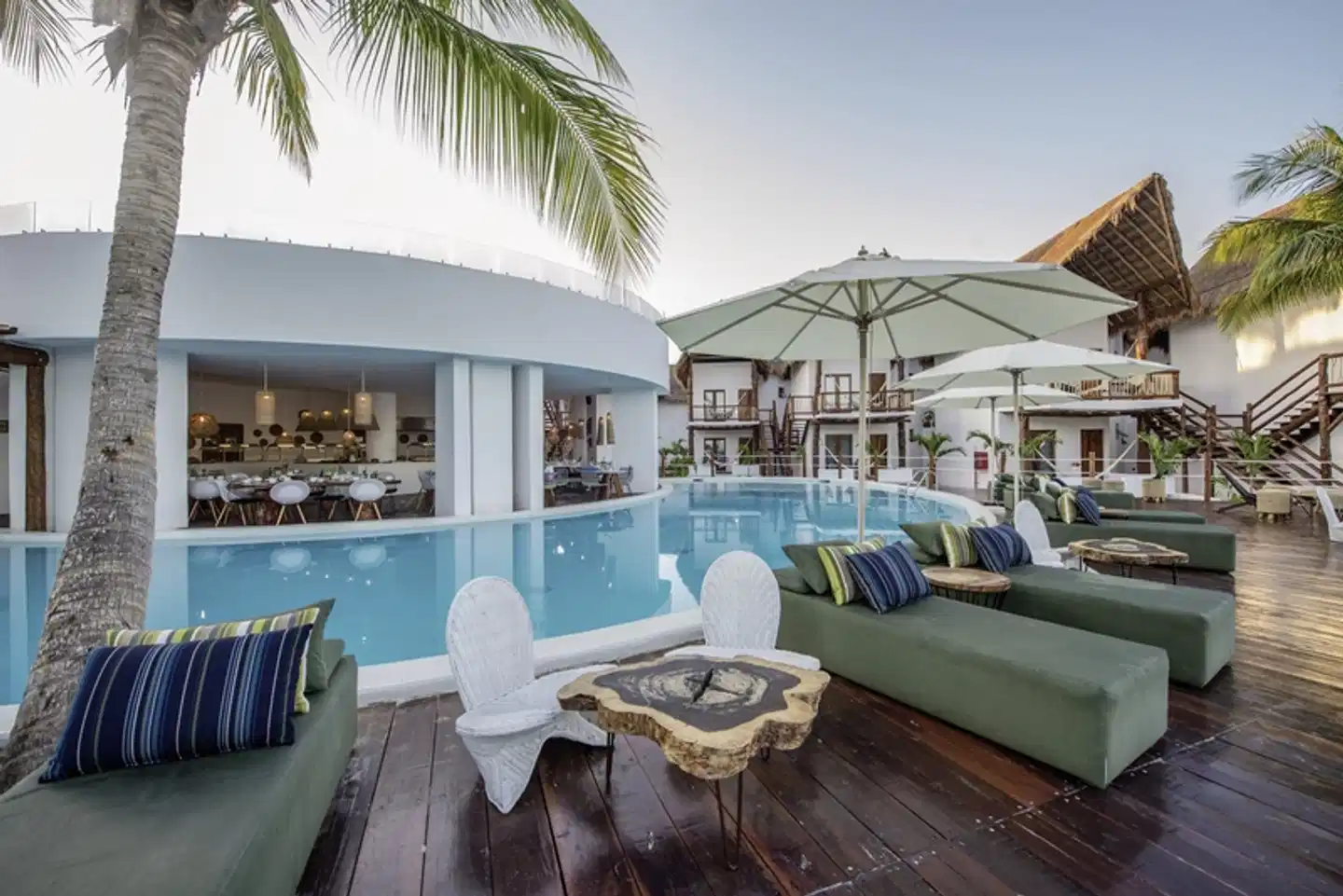 HM Villas Palapas del Mar Terrasse