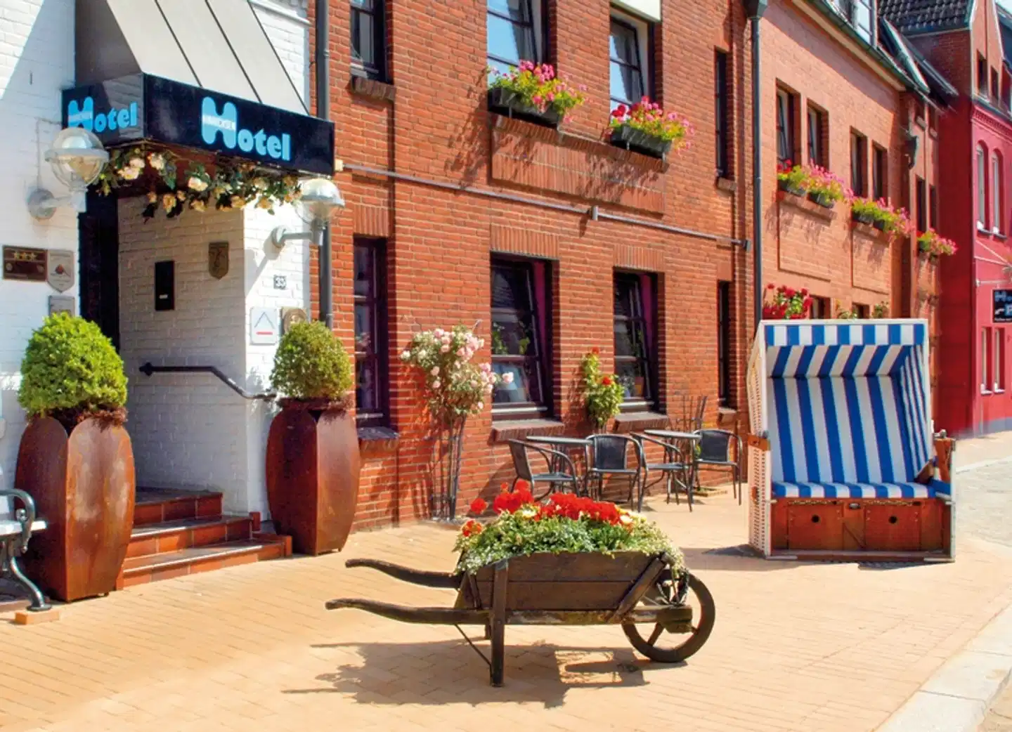 Nordseezauber Schleswig-Holstein Terrasse