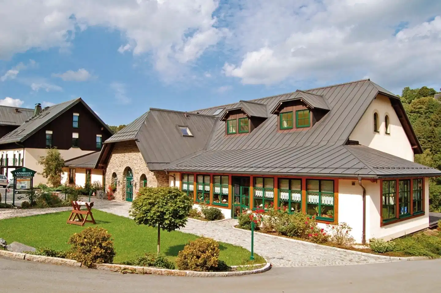 Landhotel Rittersgrün Aussenansicht