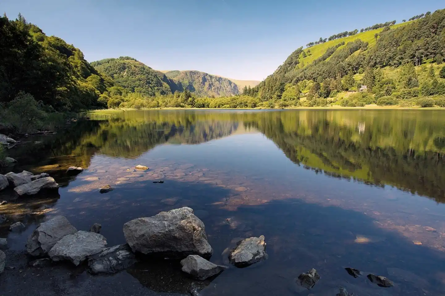 Wanderferien auf dem Wicklow Way Landschaft