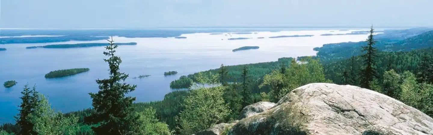 Entspannt durch Südfinnland Landschaft