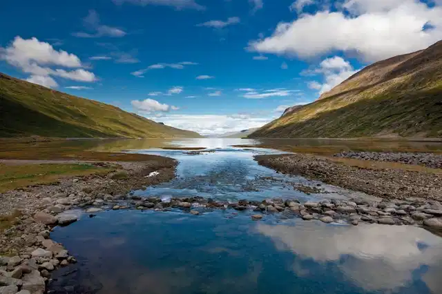 Island intensiv Landschaft