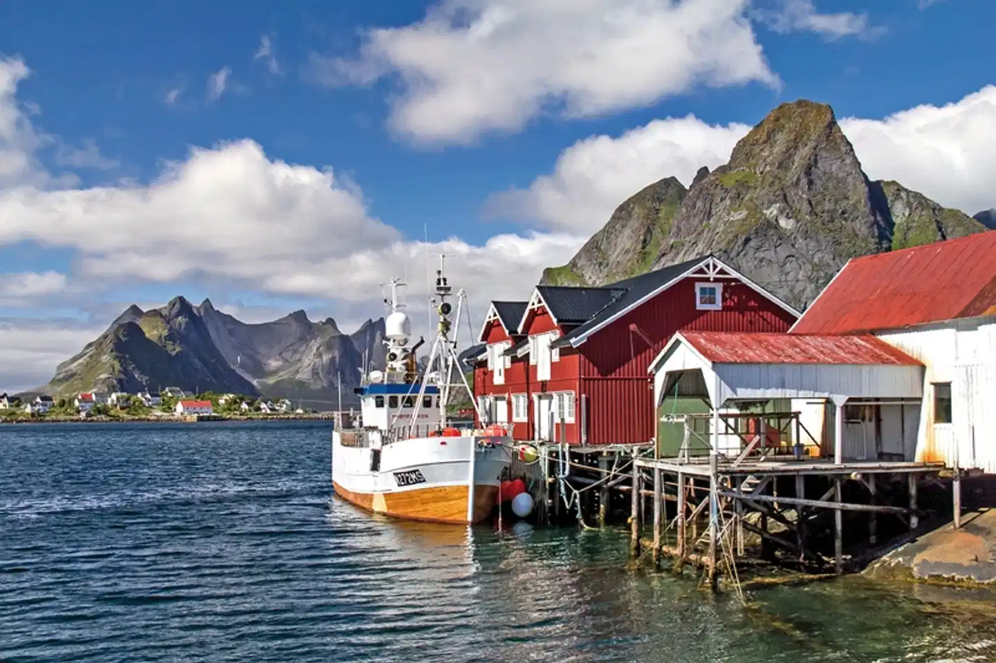 Erlebnis Lofoten - unterwegs auf der Arctic Route Terrasse