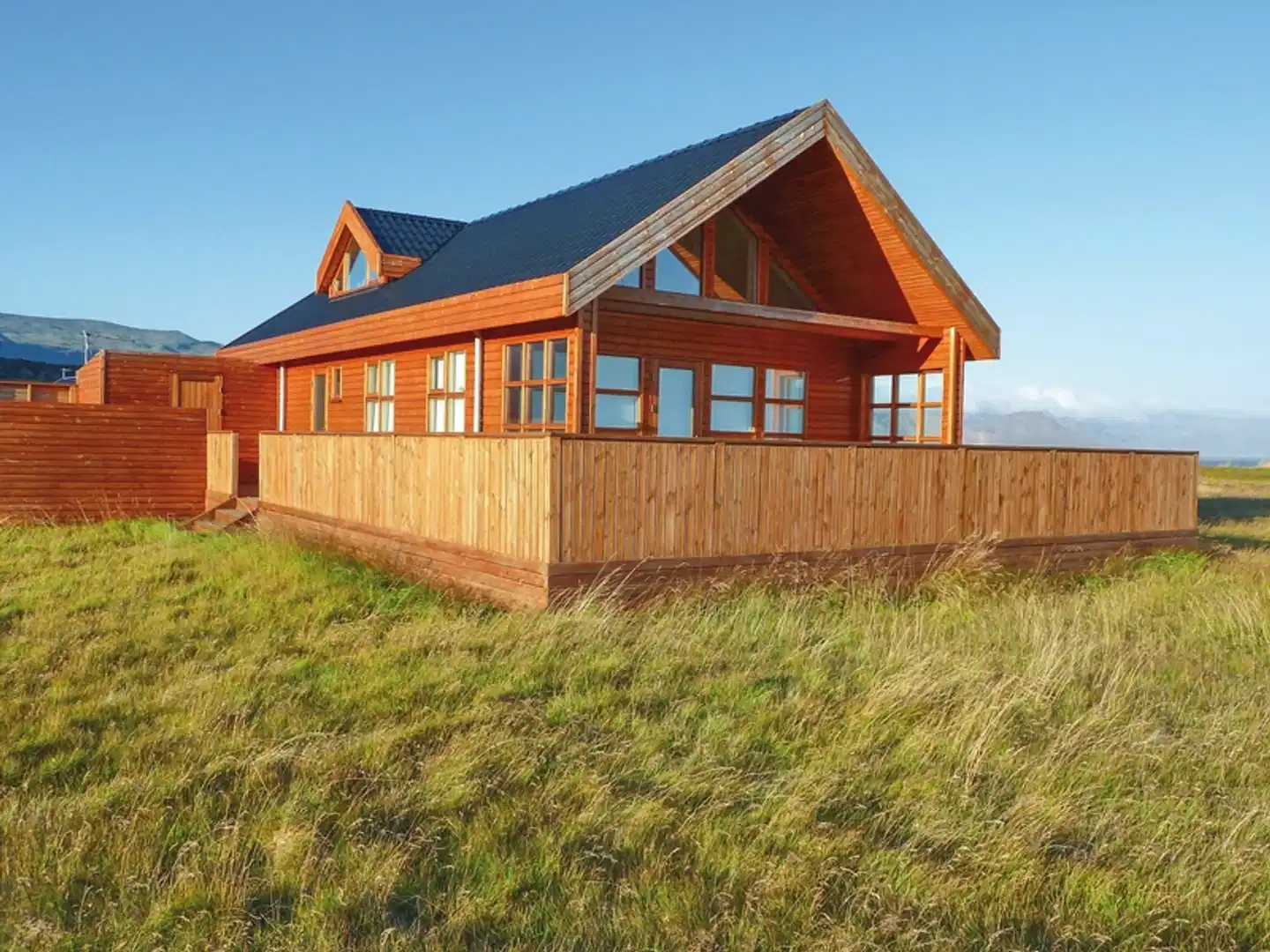 Ferienhäuser Ostisland Aussenansicht