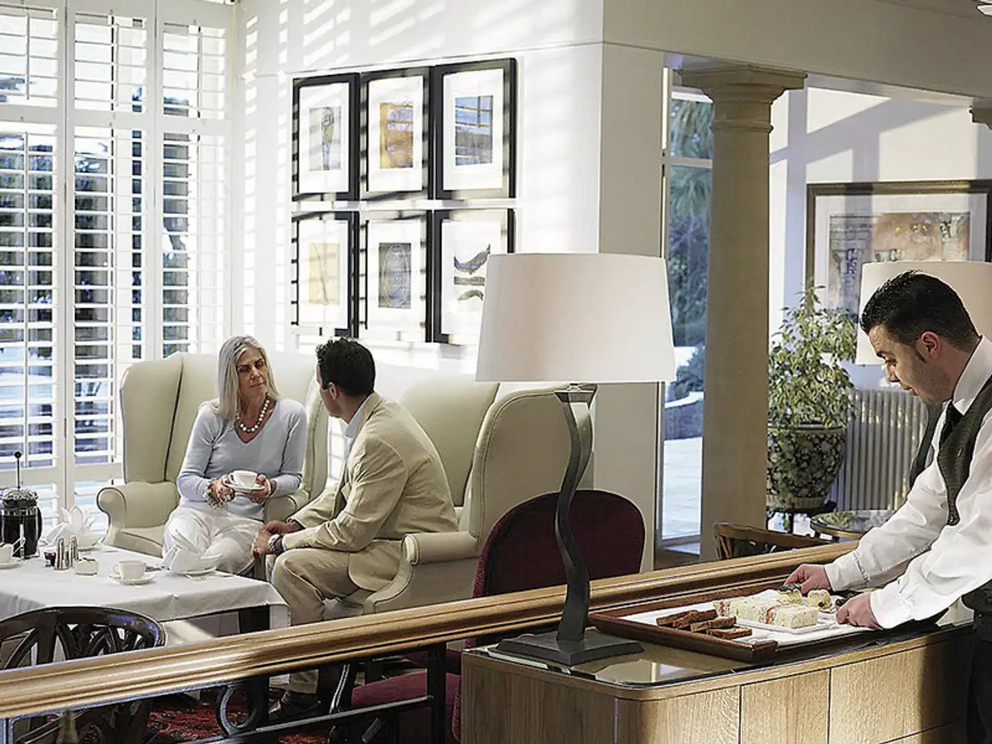 The Atlantic Hotel Lobby