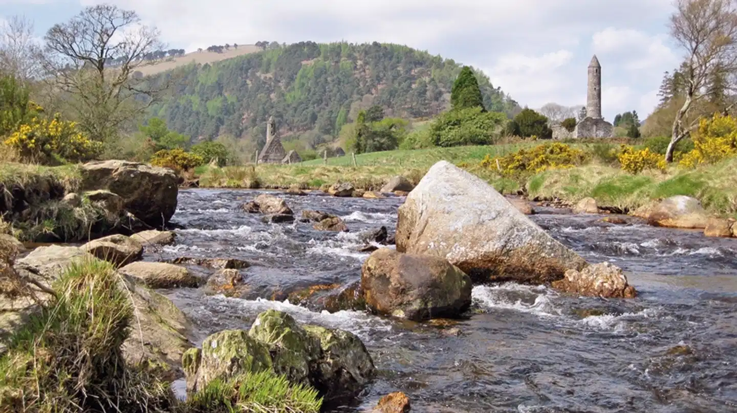 Wanderferien auf dem Wicklow Way Landschaft