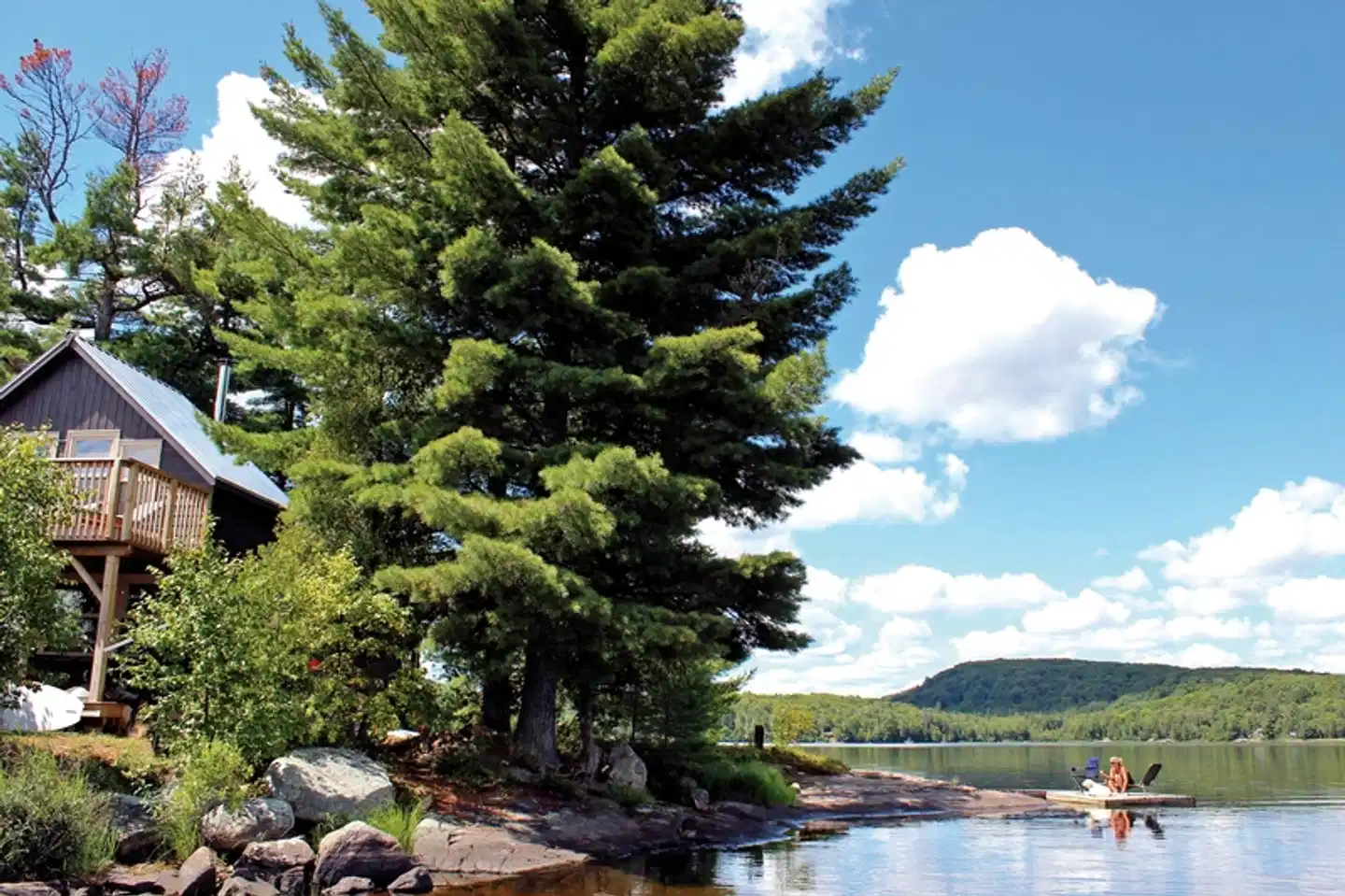 Romantische Privatinsel für Zwei Landschaft