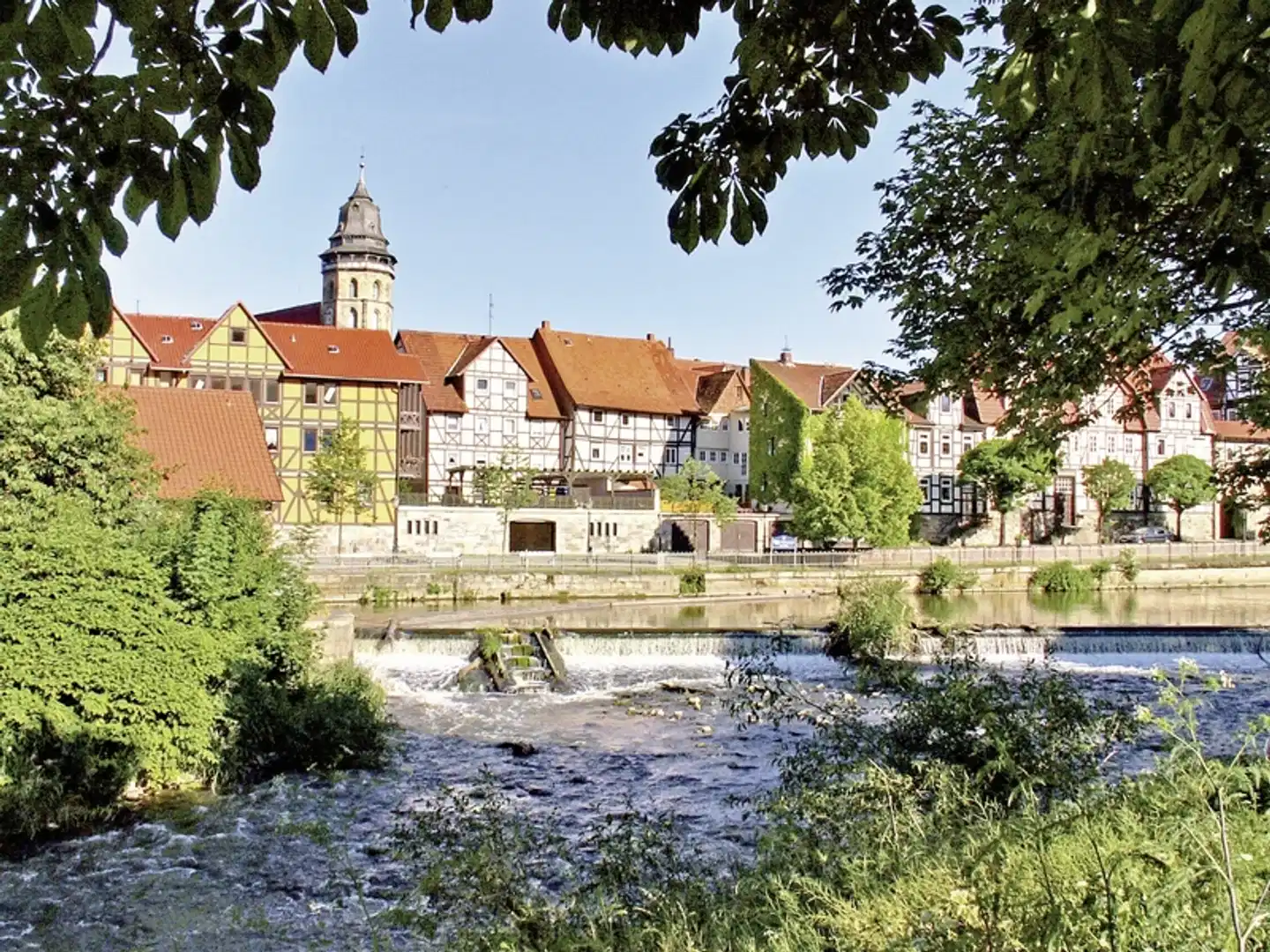 Der Weserradweg Aussenansicht