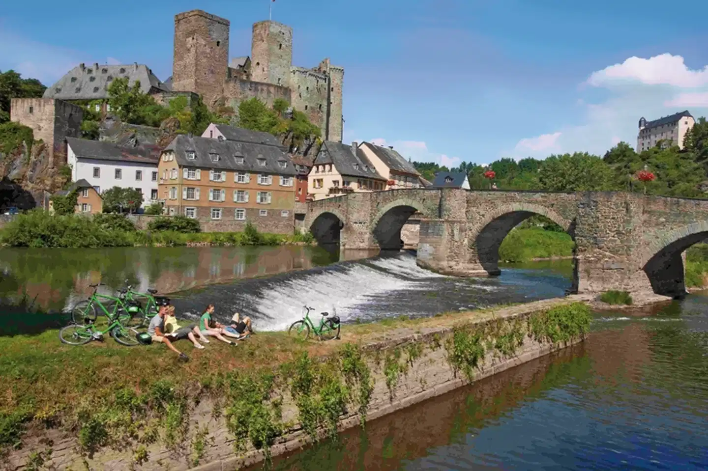Lahnradweg und Loreley Aussenansicht
