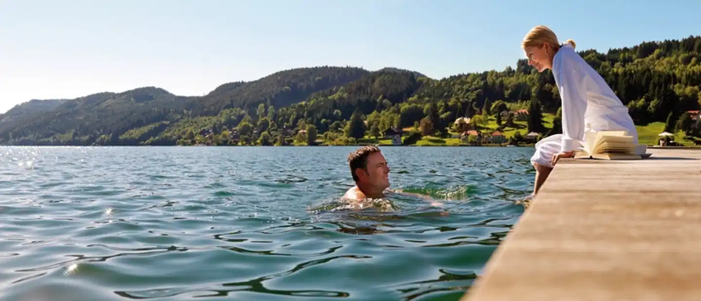 Kärntner Seen & Drau Radweg Landschaft