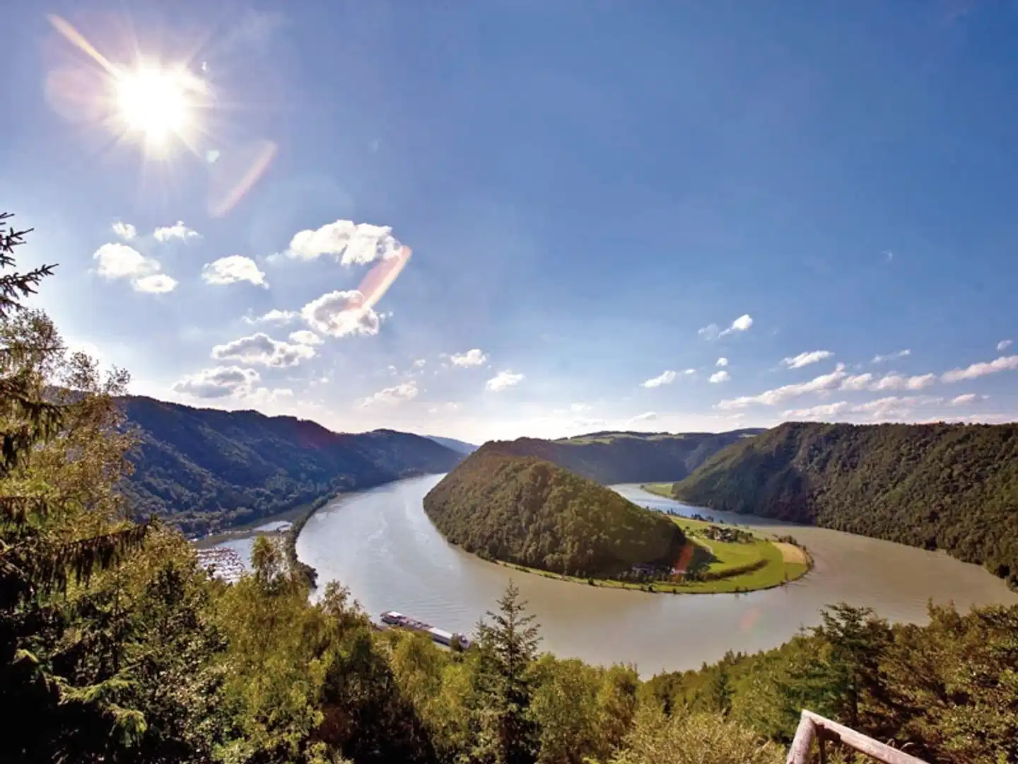Donau-Radweg mit Charme Landschaft