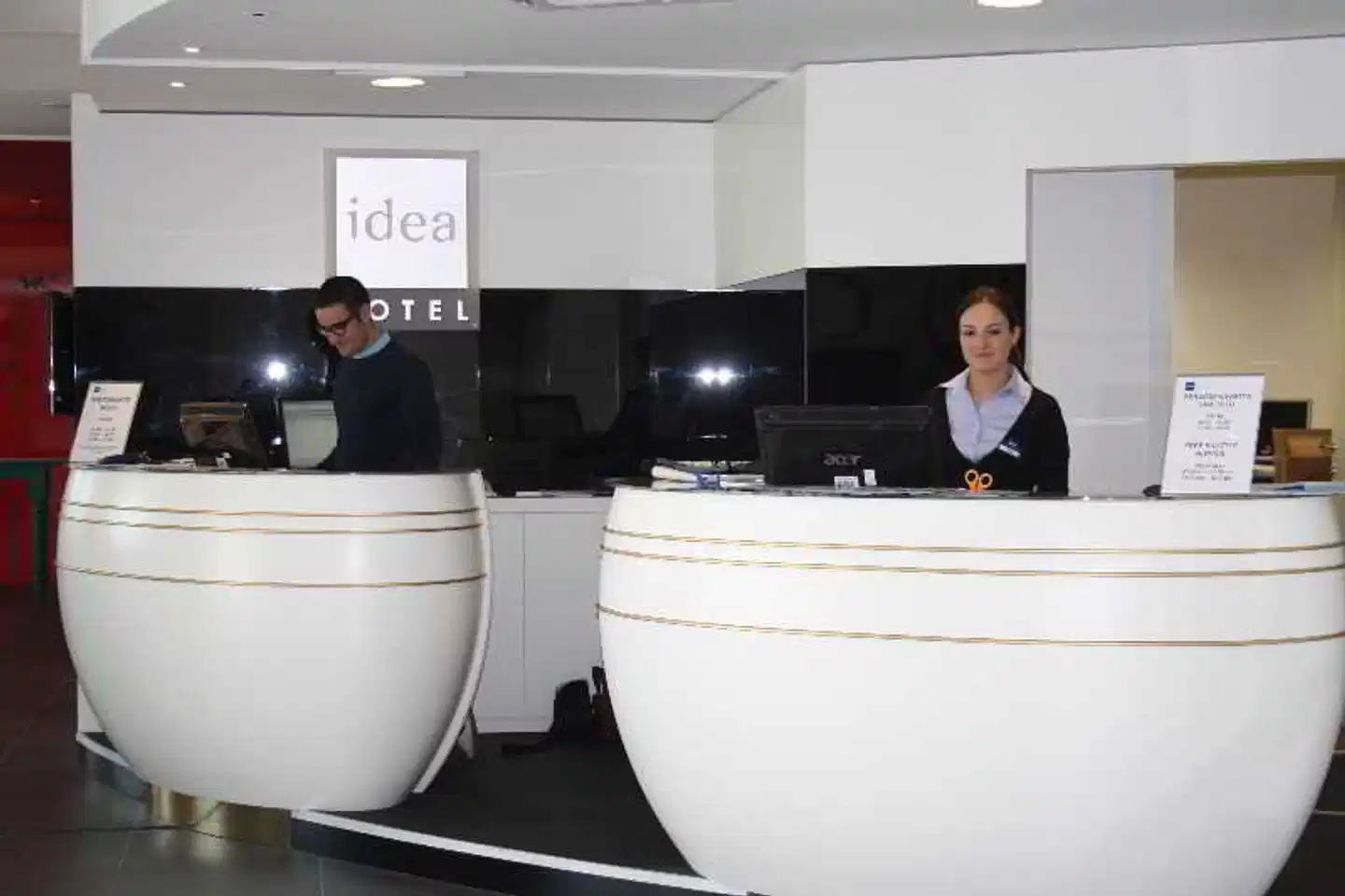 Idea Hotel Milano Malpensa Airport Lobby