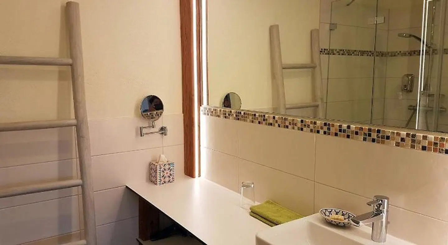 Landgut Apfelrose Badezimmer