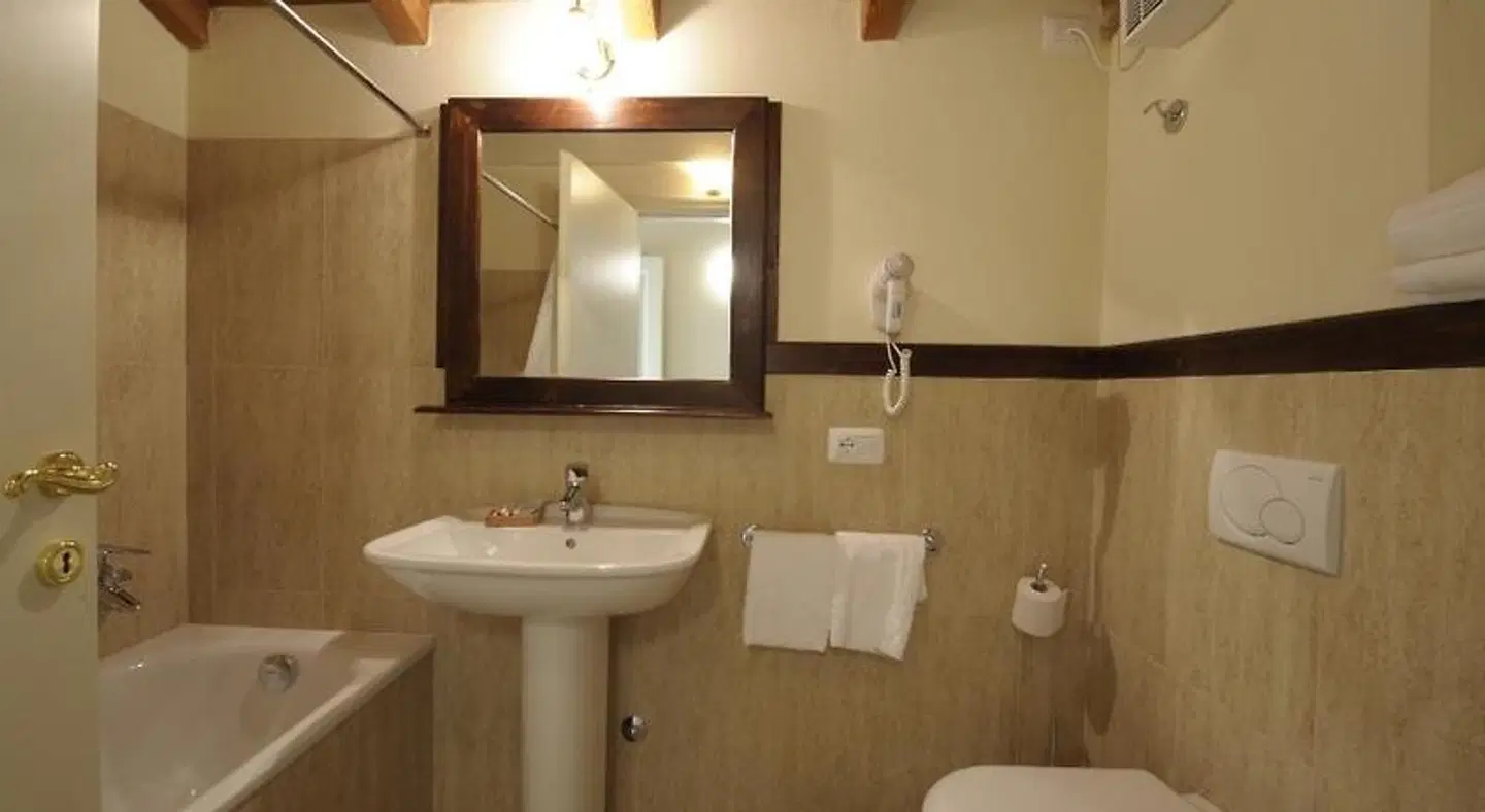 Relais Corte Paradiso Badezimmer