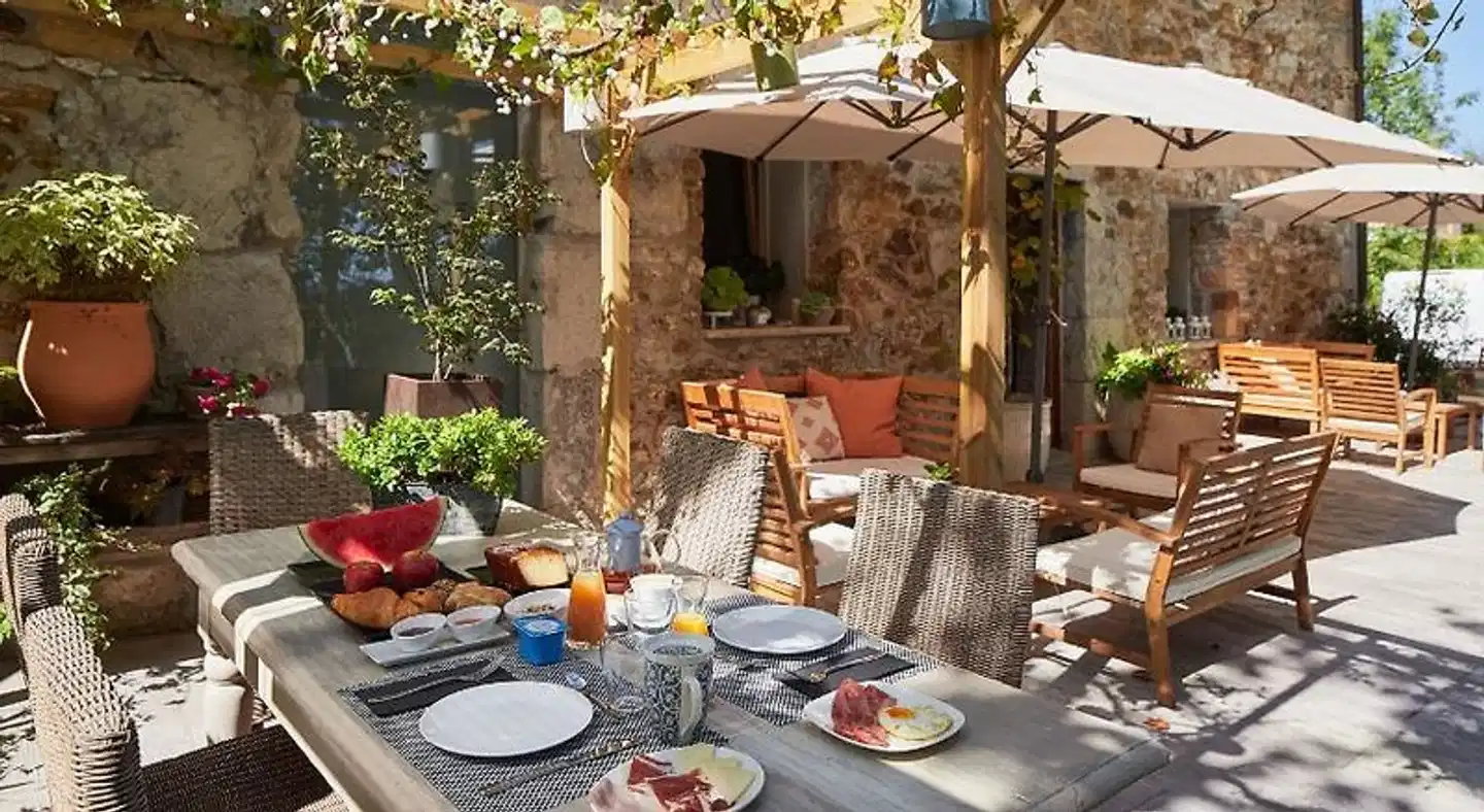 Heredad de Unanue Terrasse
