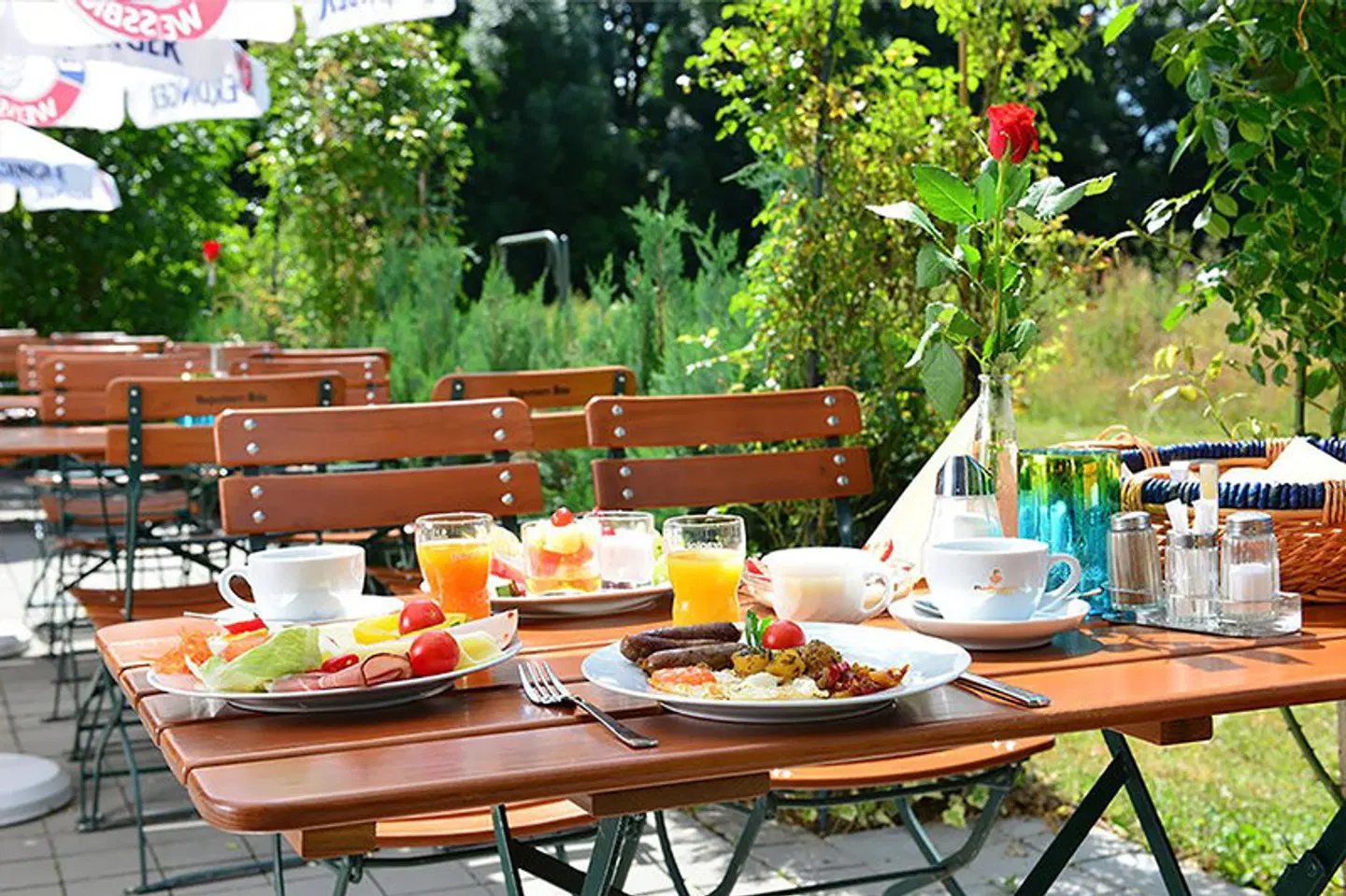 PLAZA Hotel Mühldorf am Inn Terrasse