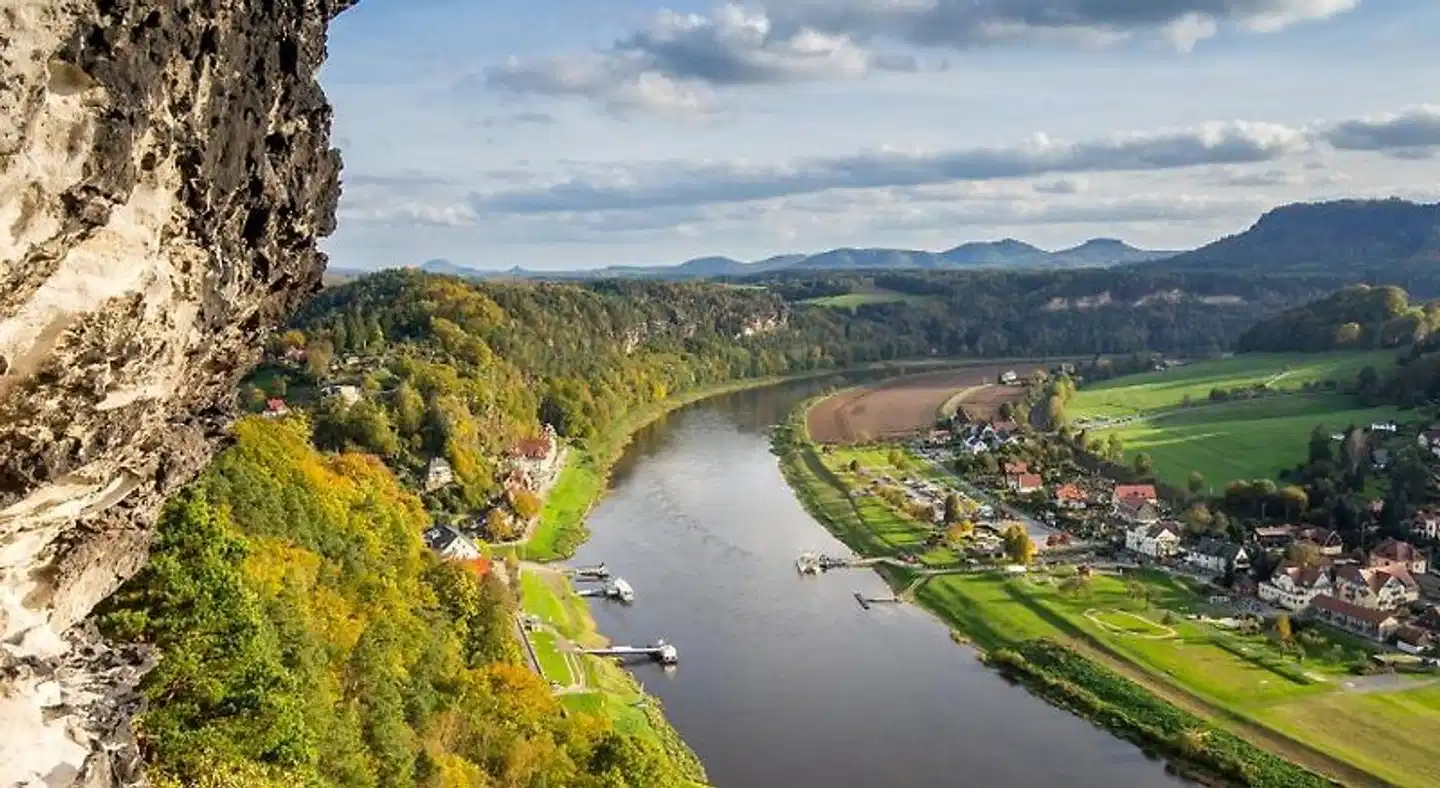 Hotel STEIGER Kurort Rathen Landschaft