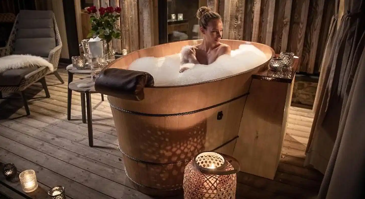 MONDI Chalets am Grundlsee Badezimmer