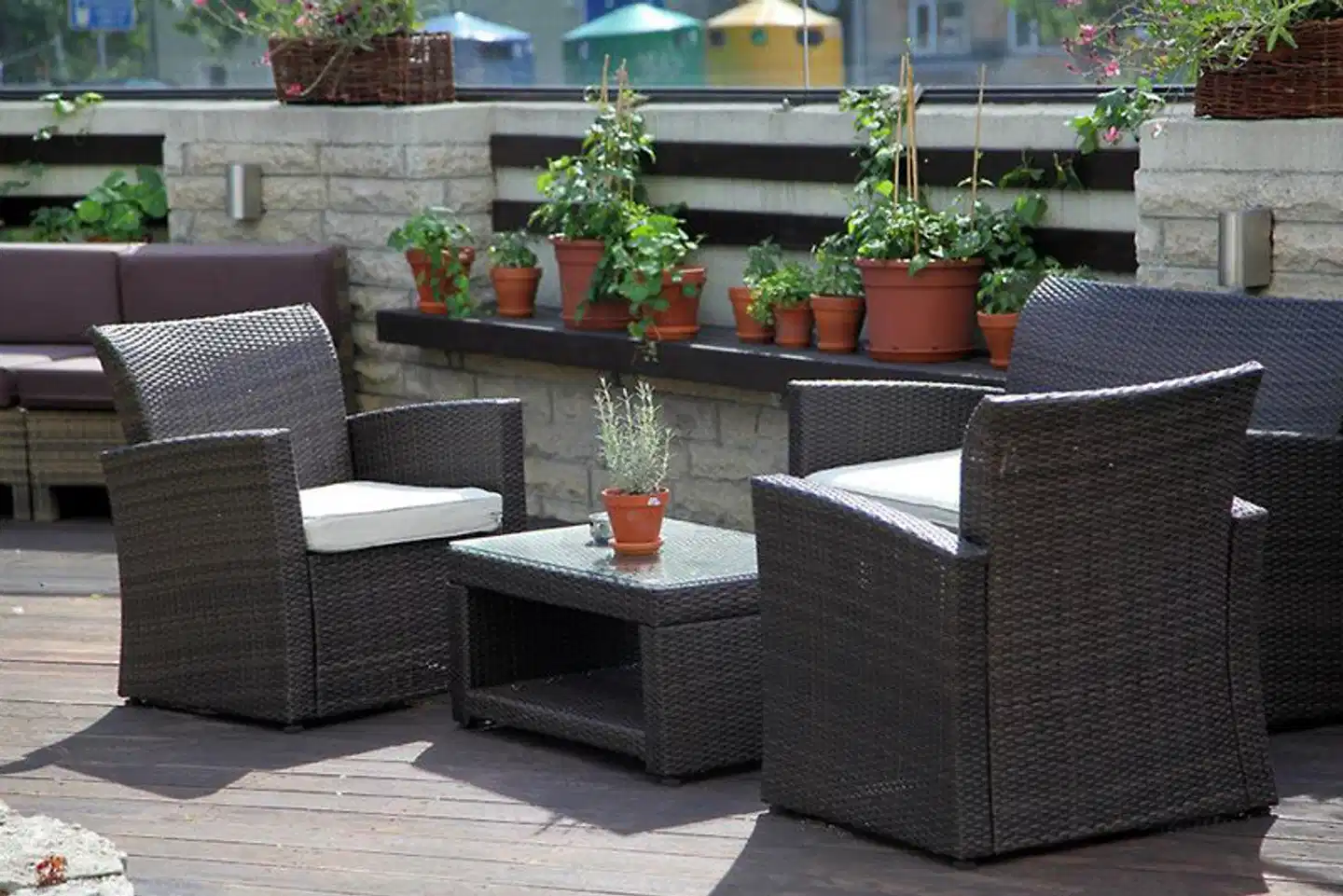 Kreutzwald Hotel Tallinn Terrasse