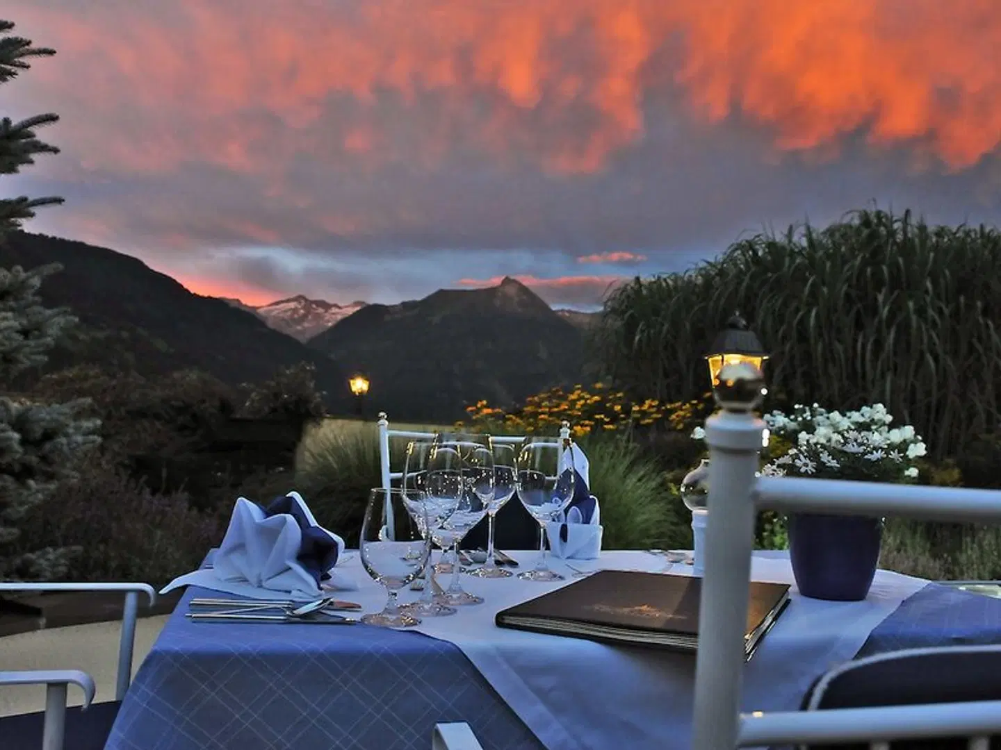 Sonnenhotel Zum Stern Terrasse