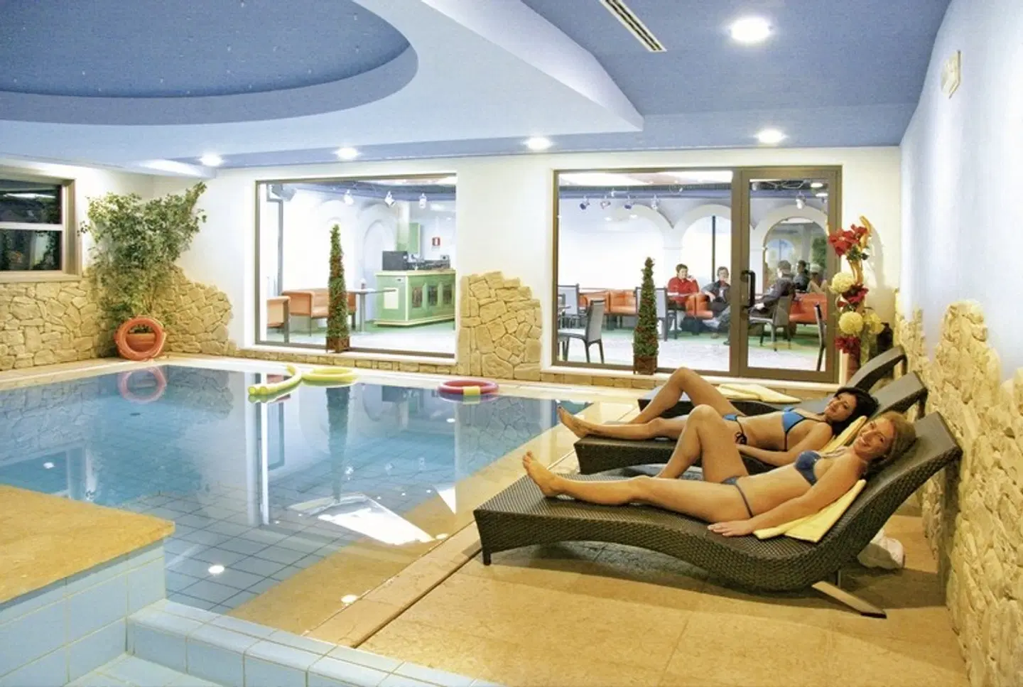 Park Hotel Rubino Hallenbad
