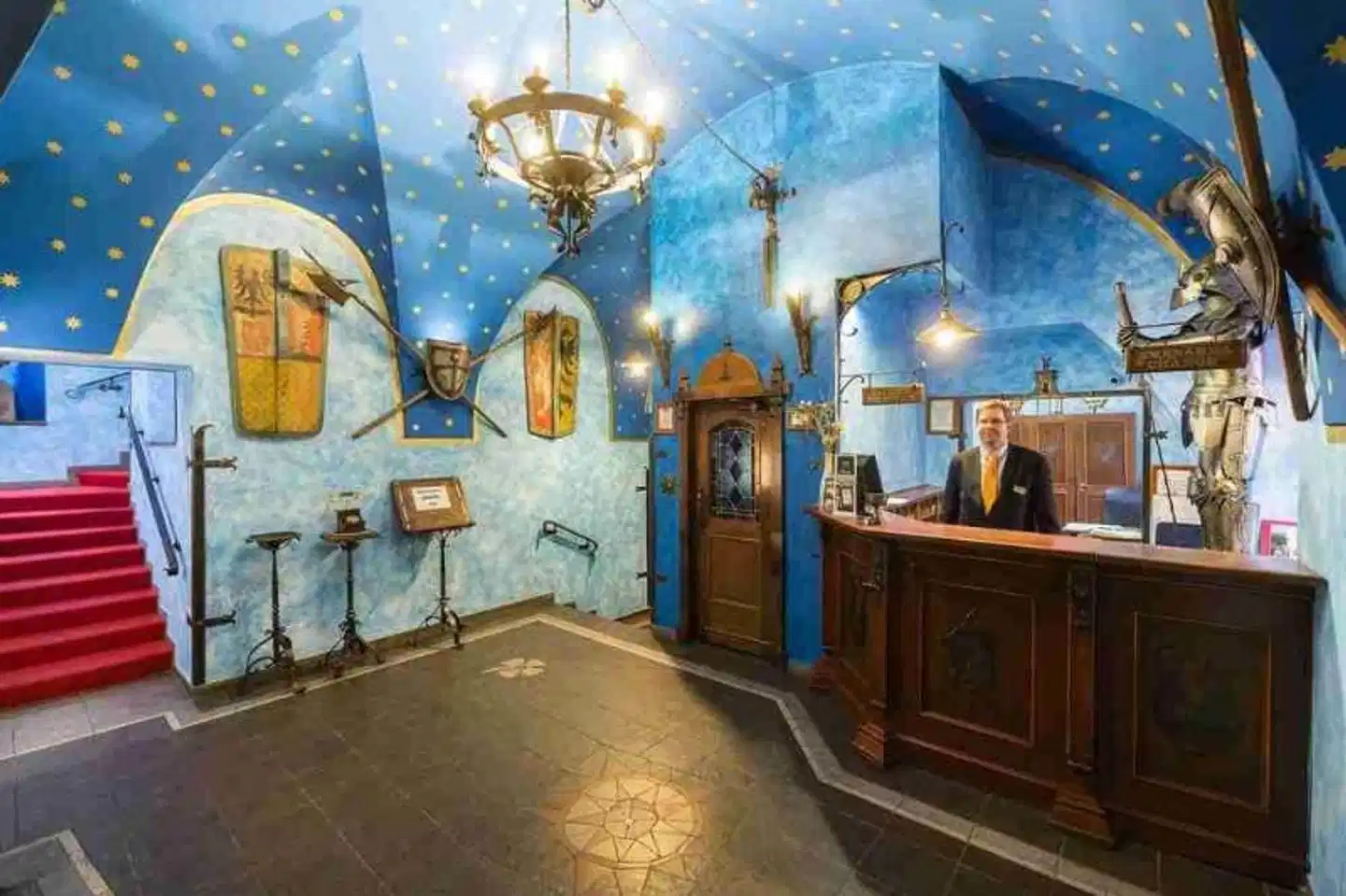 Pytloun Old Armoury Hotel Prague Lobby