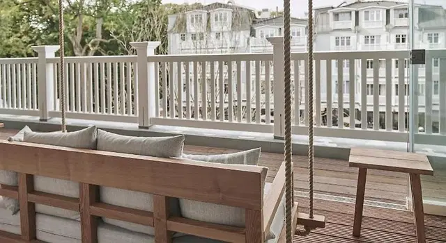 barefoot Hotel Timmendorfer Strand Terrasse