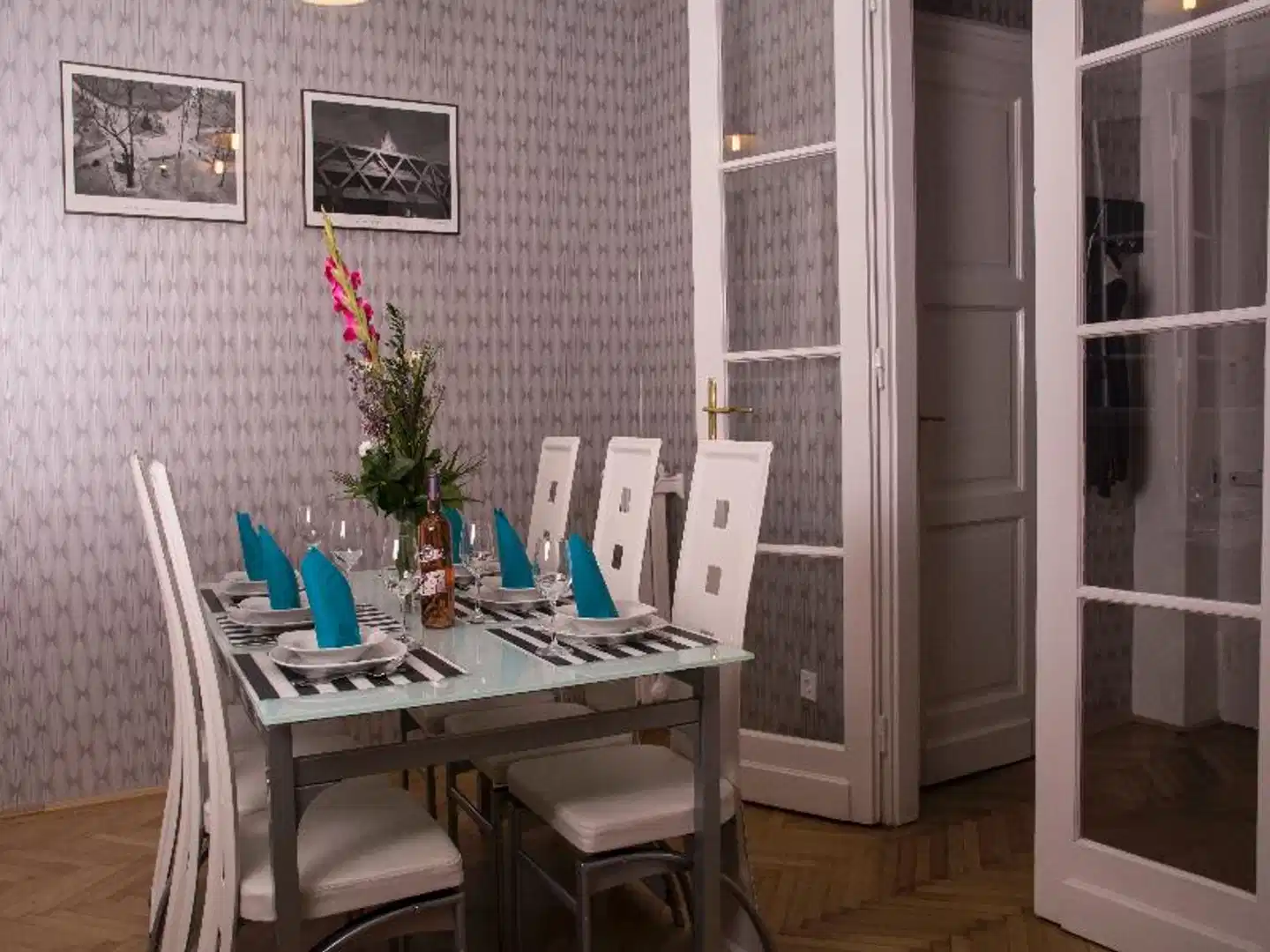 Osiris Budapest Apartments Terrasse