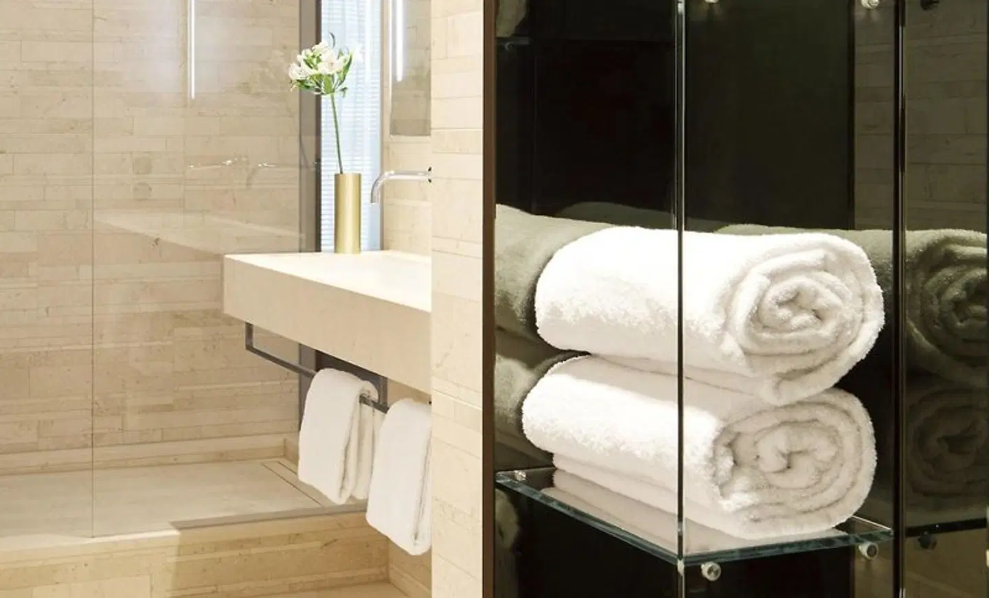 Roomers Baden-Baden, Autograph Collection Badezimmer