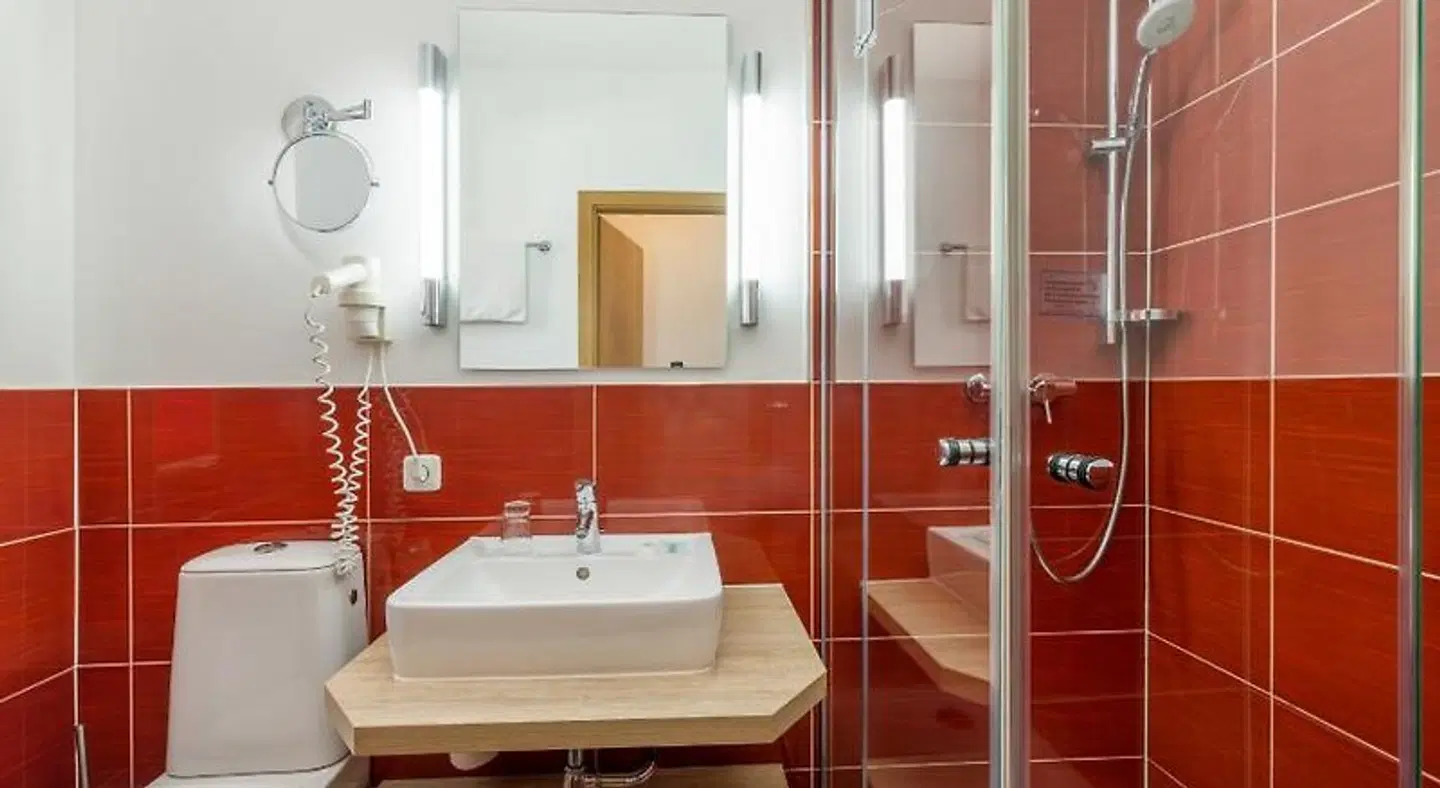 Landhotel Zur Schmiede Badezimmer