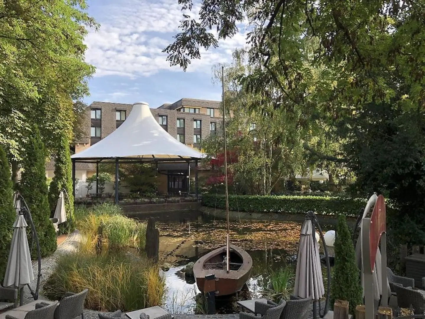 Parkhotel Gütersloh Terrasse