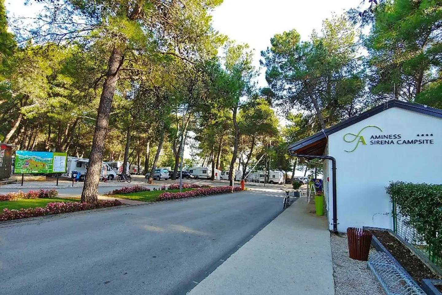 Aminess Sirena Campsite Terrasse