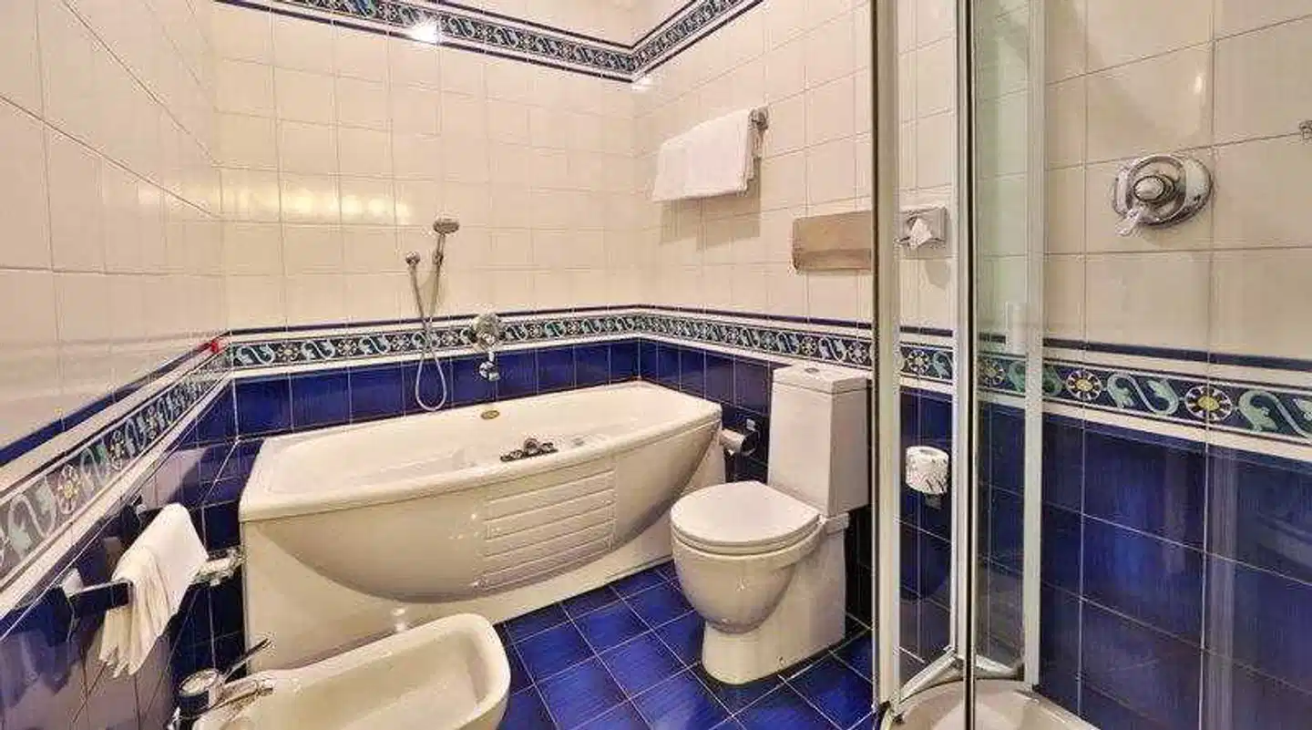 Hotel Mozart Badezimmer