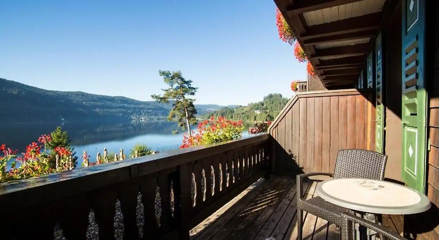 Treschers Schwarzwaldhotel am See Terrasse