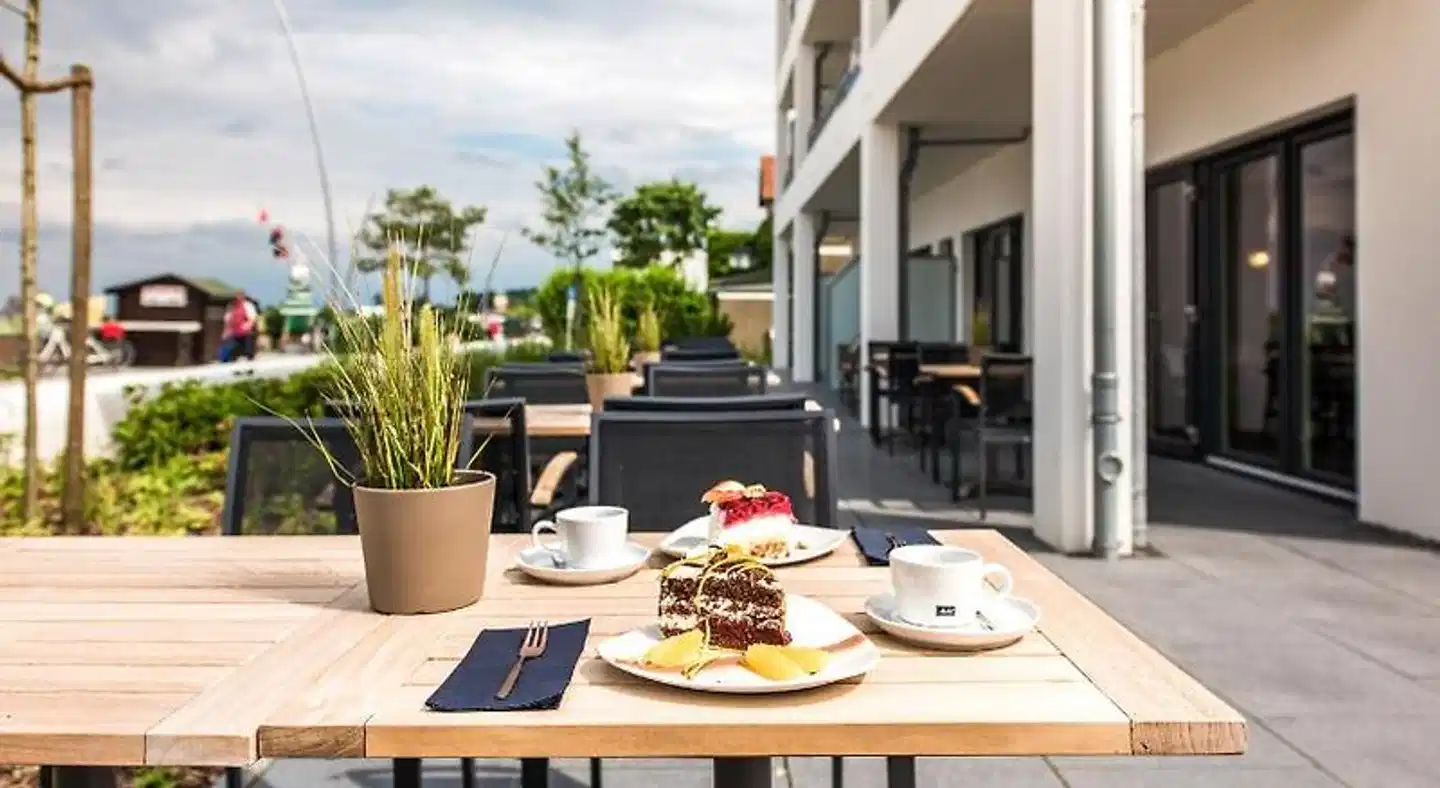 Strandhotel Luv Terrasse