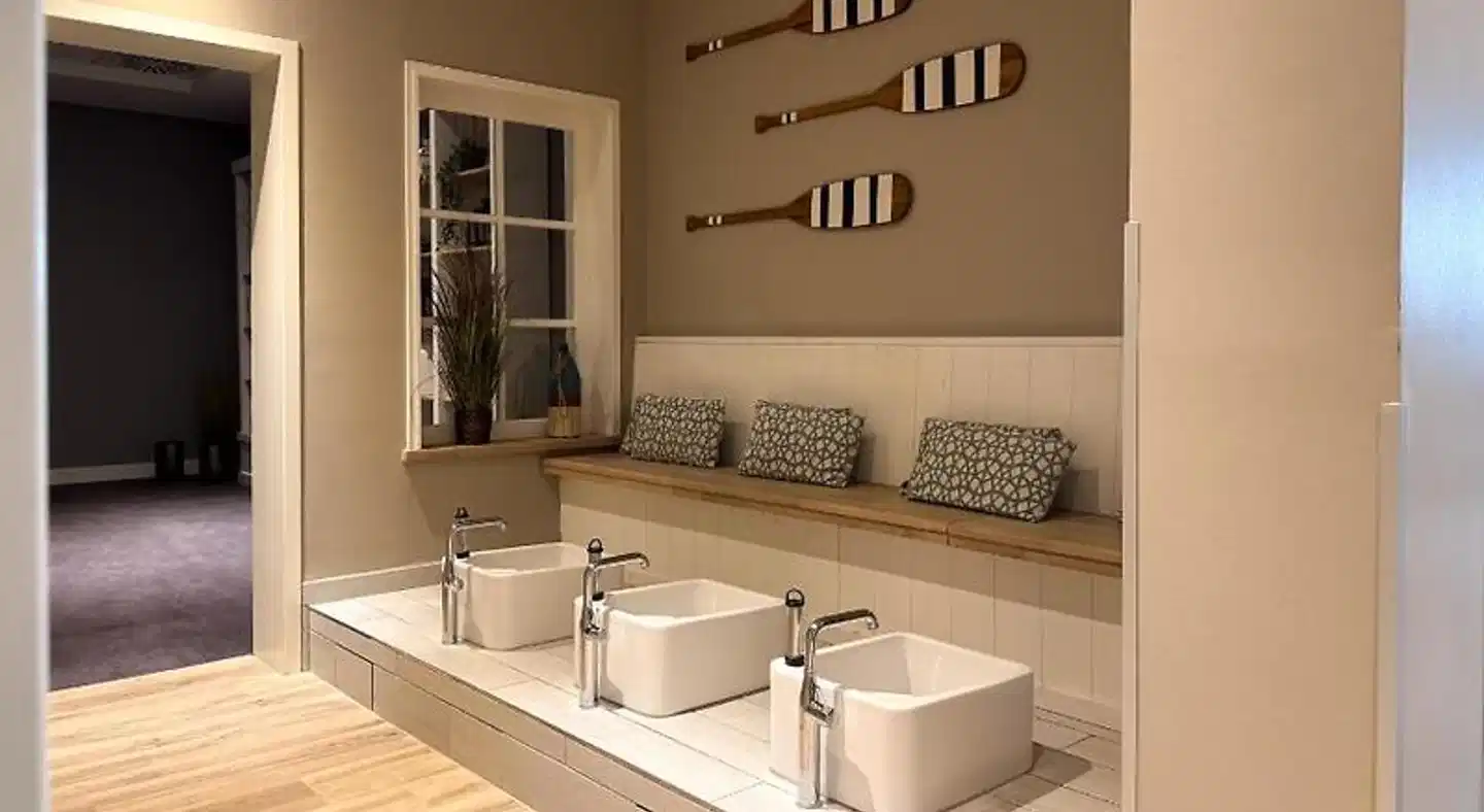 Beach Motel Heiligenhafen Badezimmer