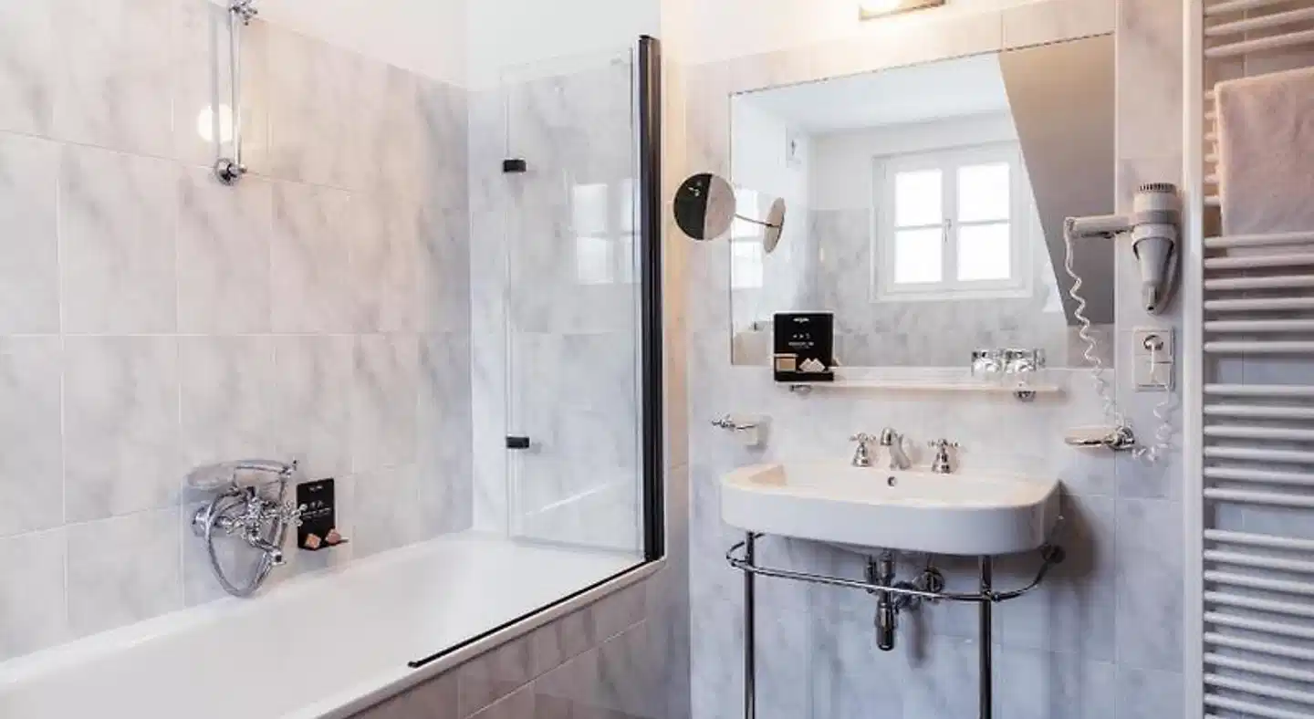 Dolomitenhof & Chalet Alte Post Badezimmer