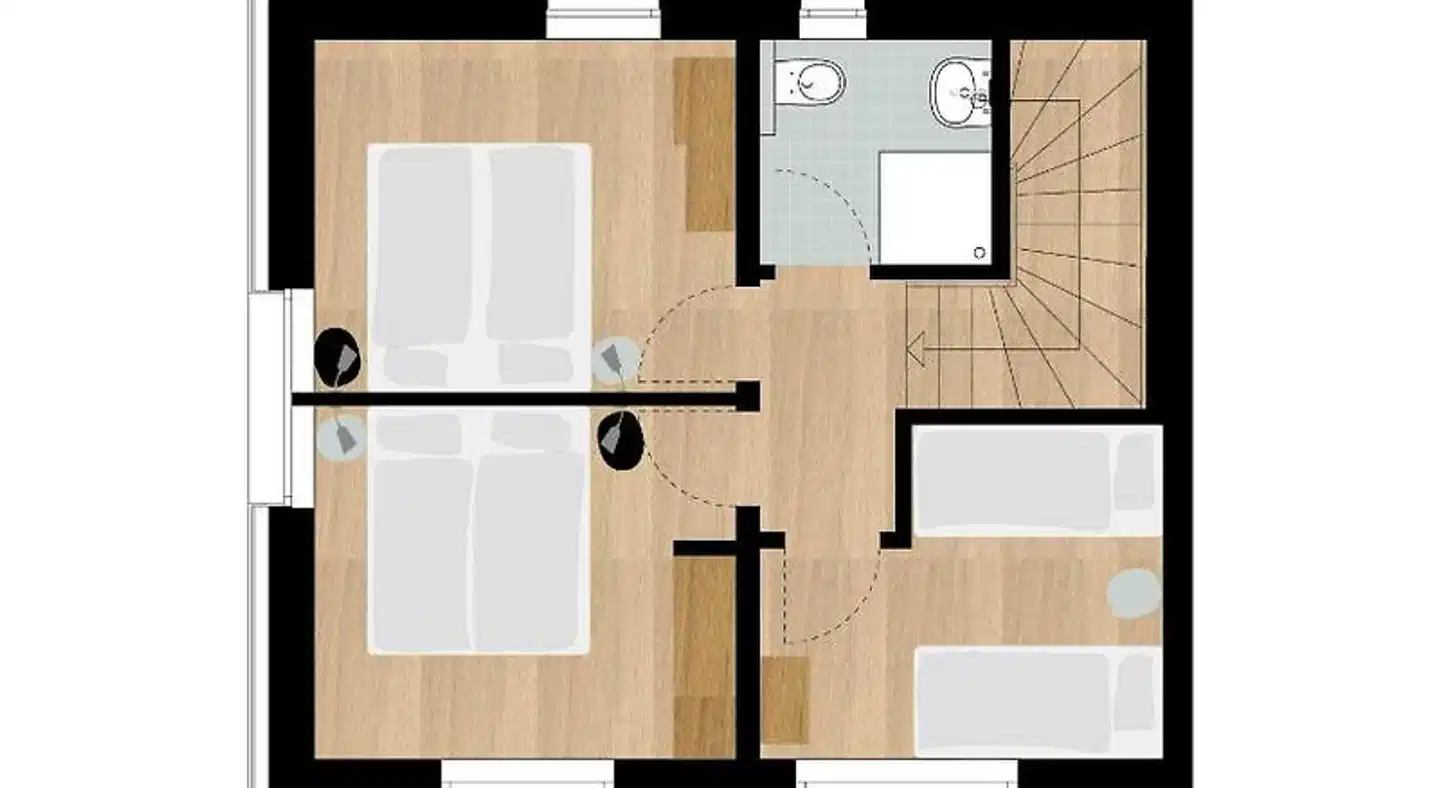 Spiekerooger Leidenschaft - Hotel Künstlerherberge Modellaufnahme