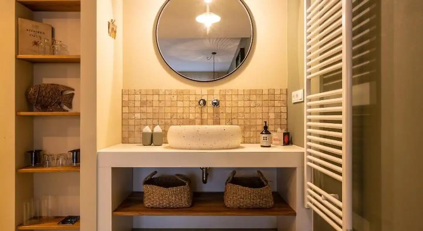 Papa Rhein Hotel & Spa Badezimmer