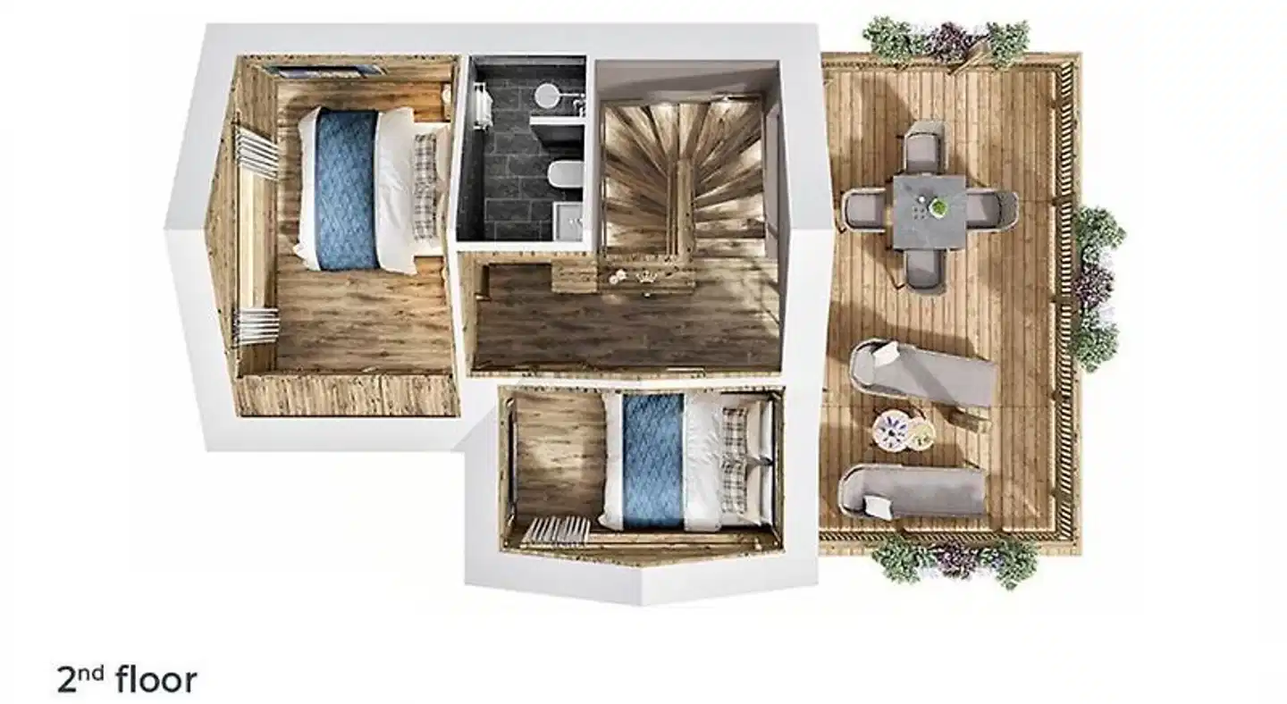 MONDI Chalets am Grundlsee Modellaufnahme