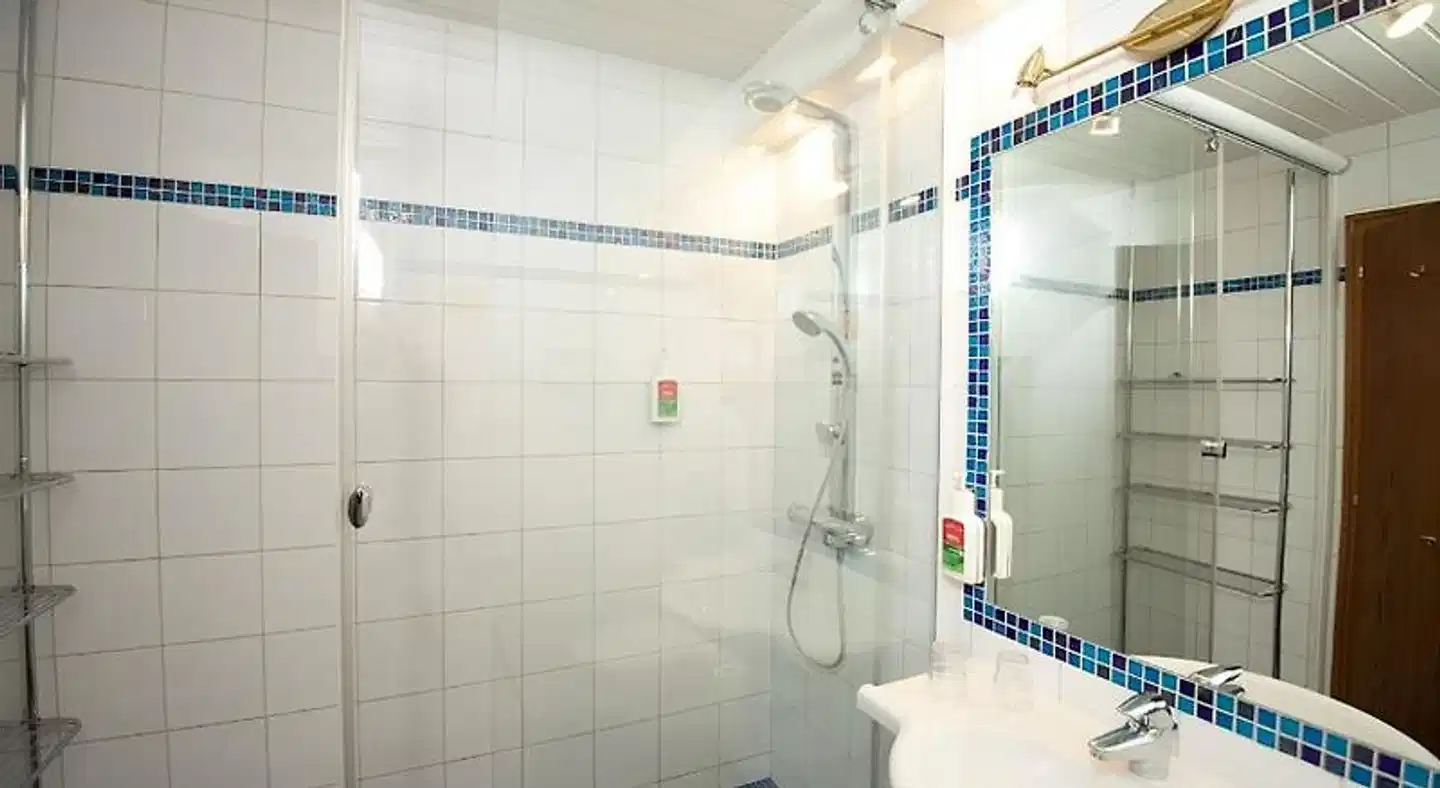 Hotel Prägant Badezimmer