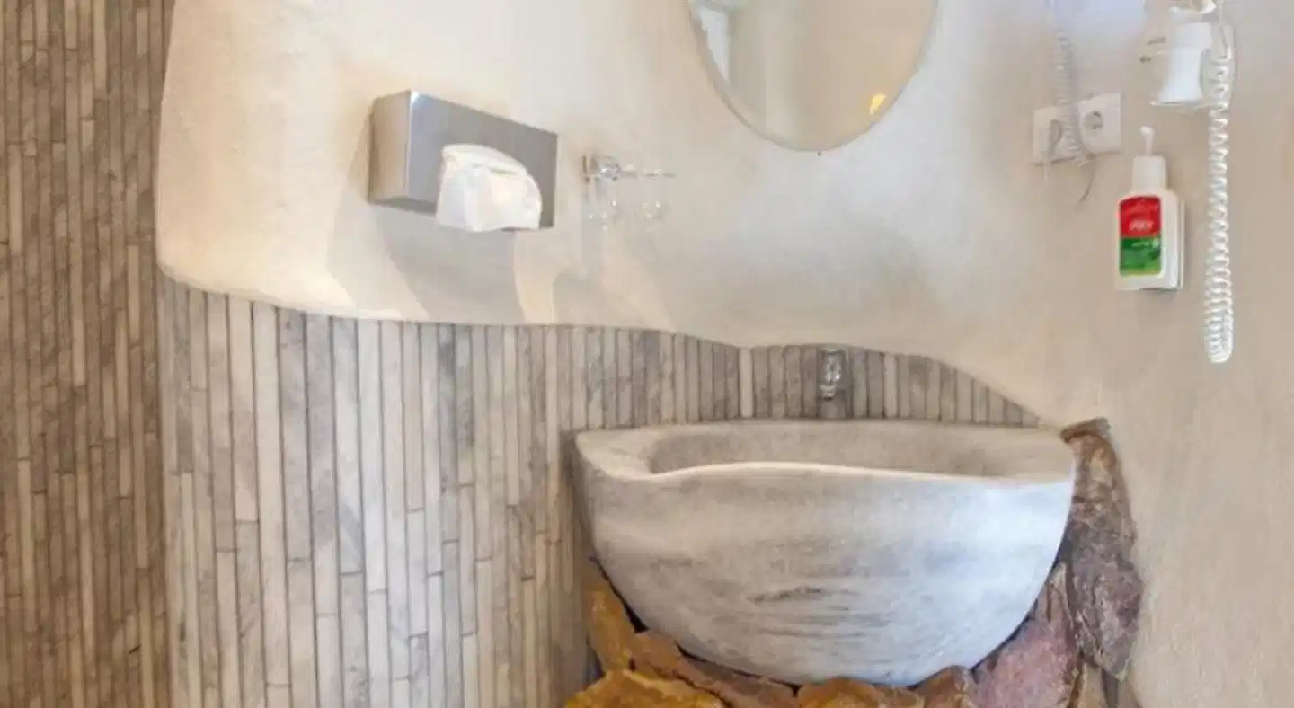 Hotel Prägant Badezimmer