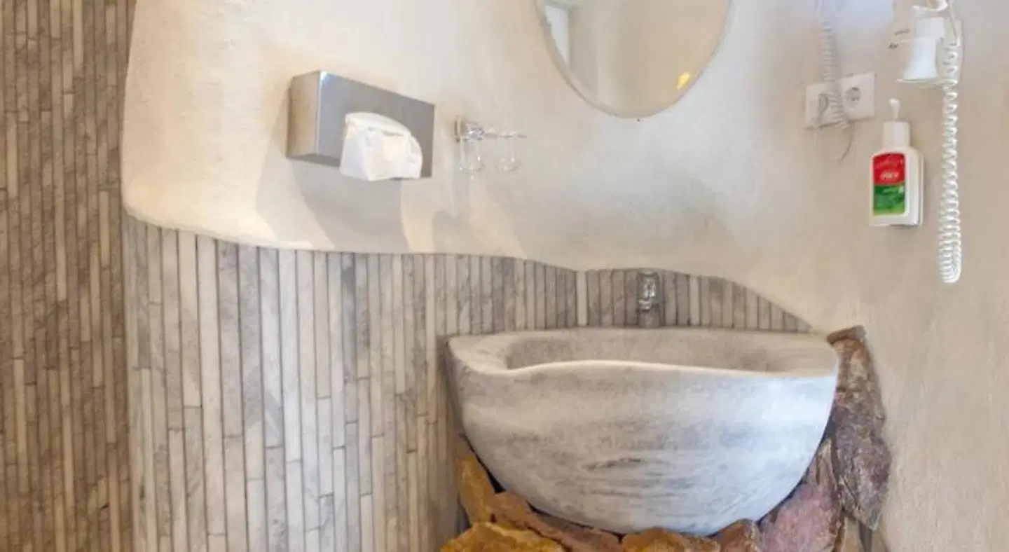 Hotel Prägant Badezimmer