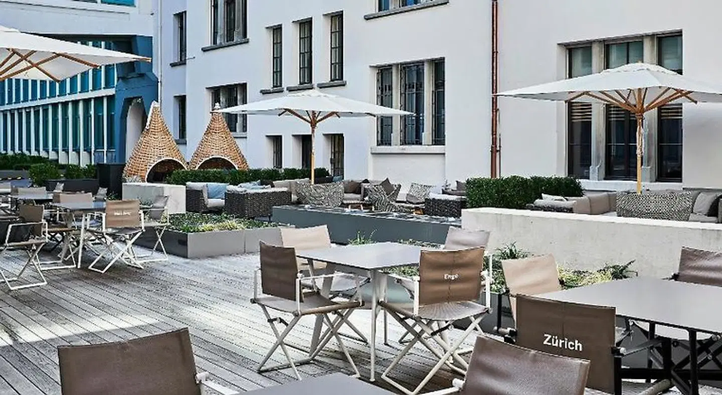 Motel One Zürich Terrasse