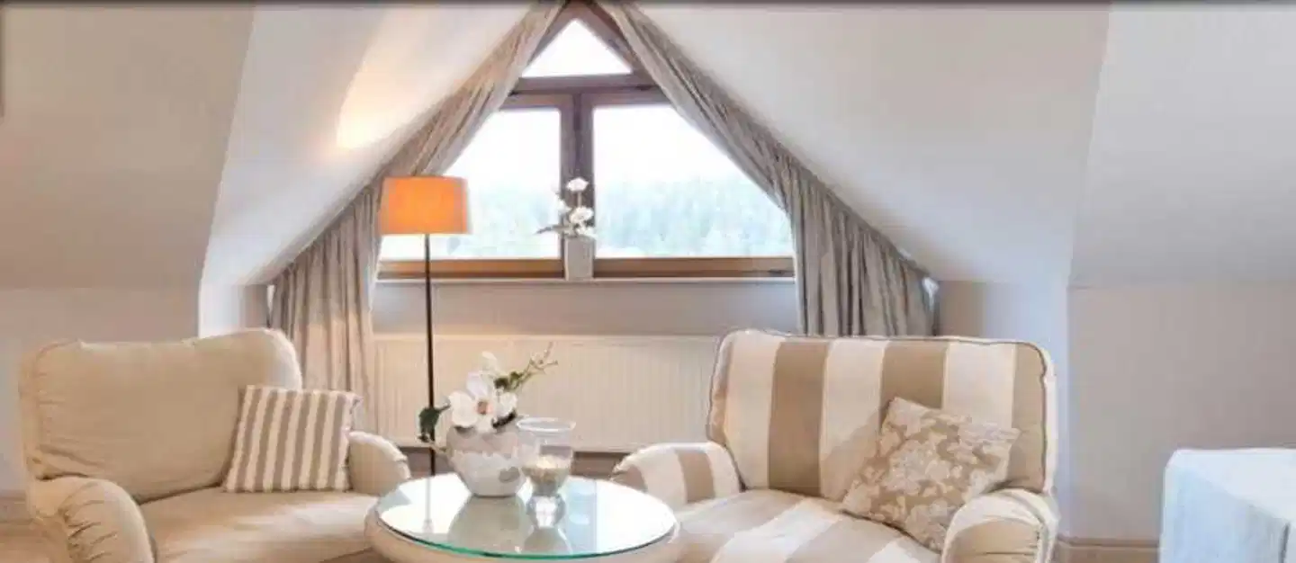 Romantischer Winkel Wohnbeispiel