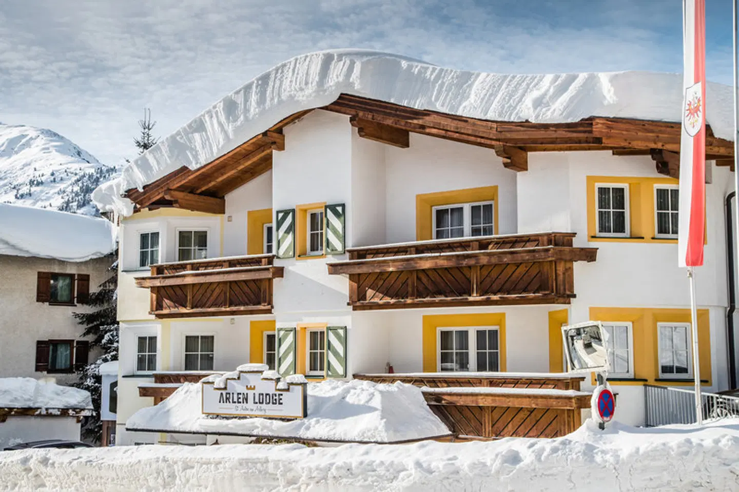 Arlen Lodge Hotel Terrasse