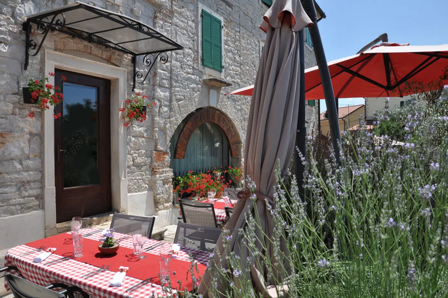 Casa Romantica La Parenzana Terrasse