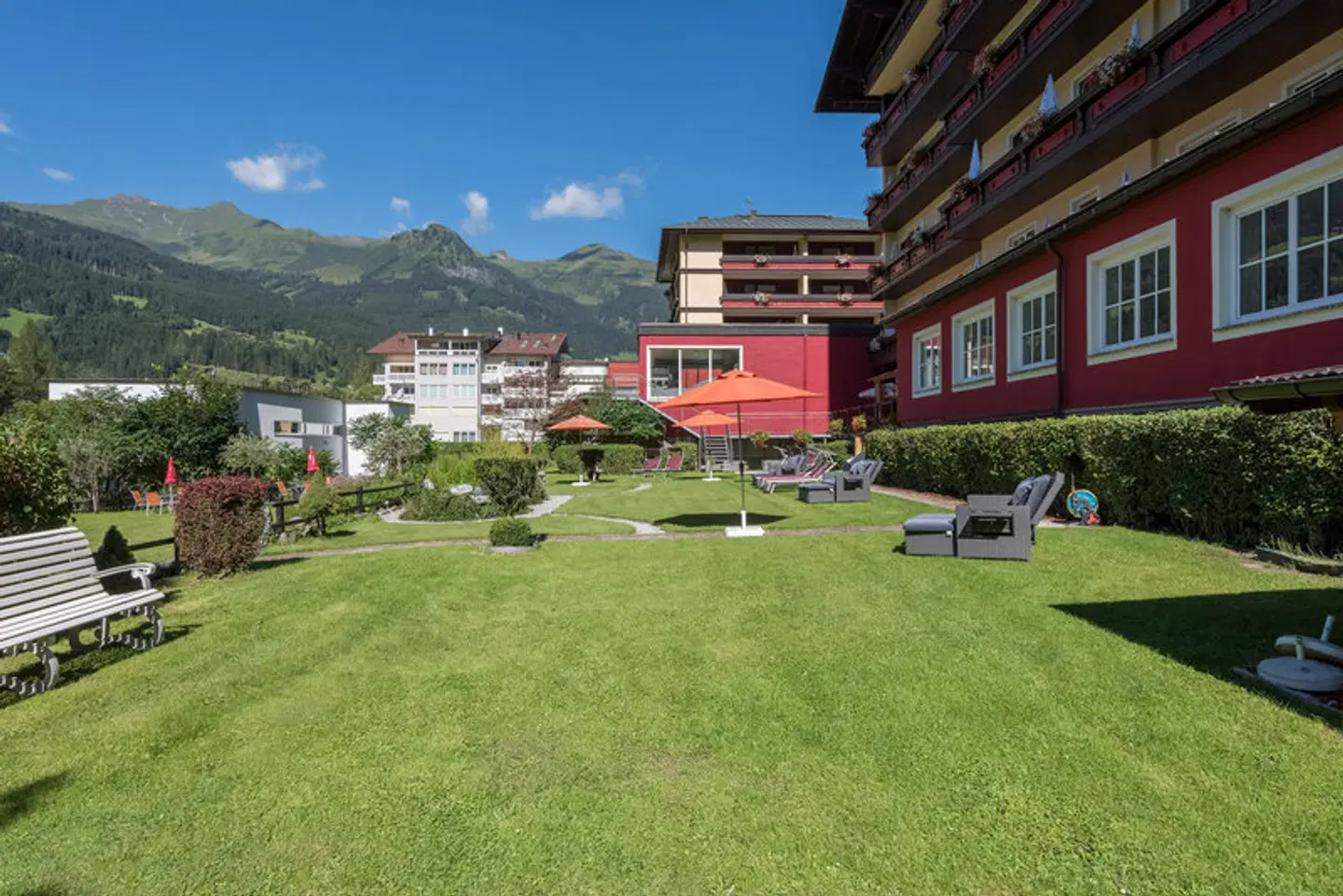 Hotel Germania Gastein Garten