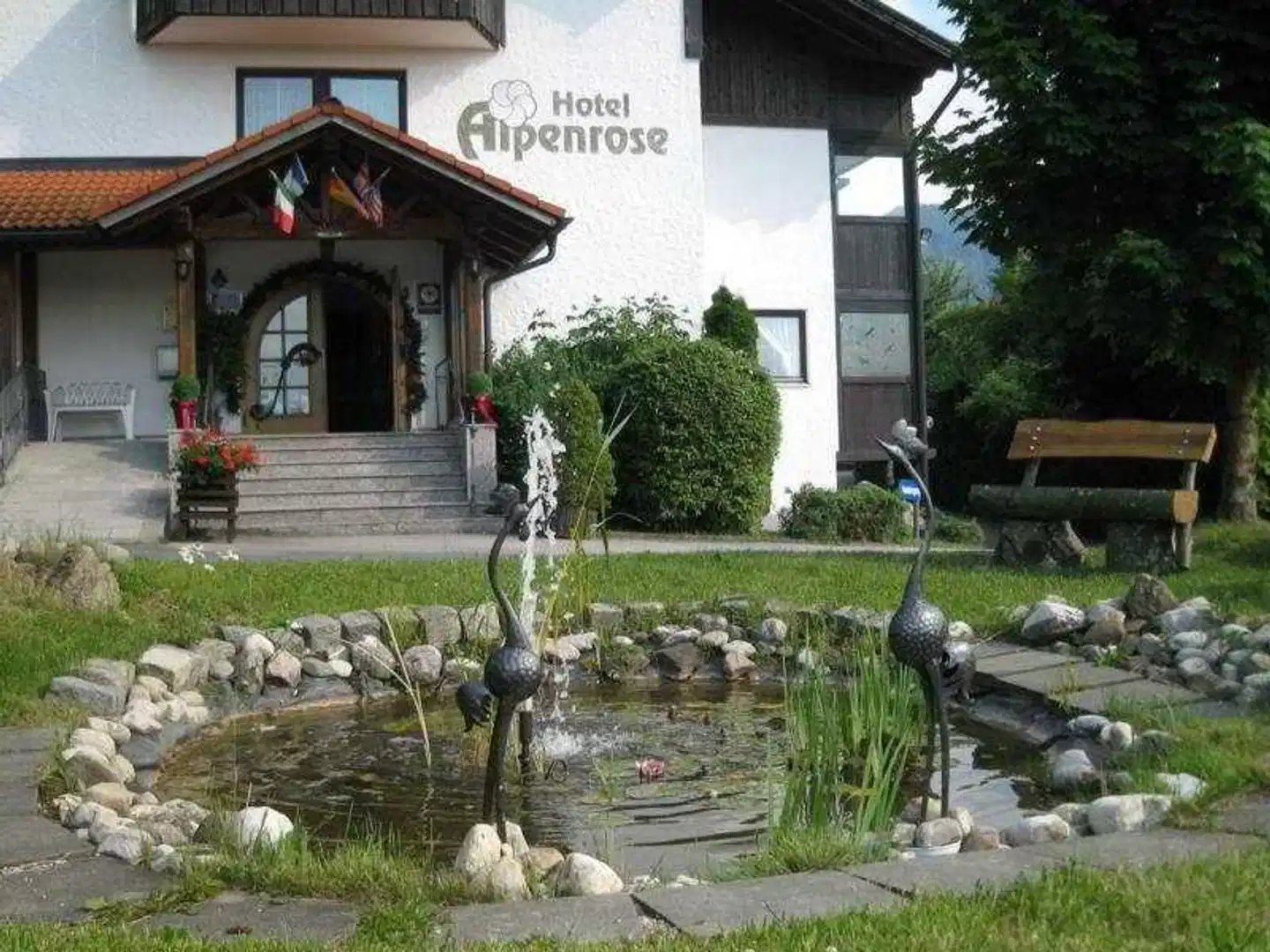 Akzent Hotel Alpenrose Garten