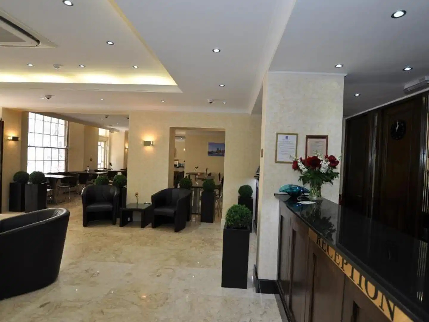 The Queen's Park Hotel Lobby